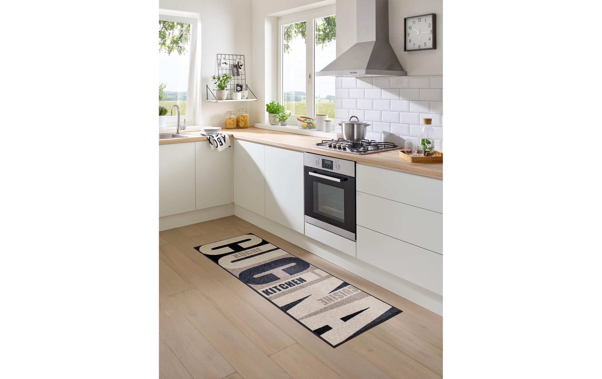 wash+dry by Kleen-Tex Fussmatte »Cucina pura 60«, quadratisch, - mm Höhe