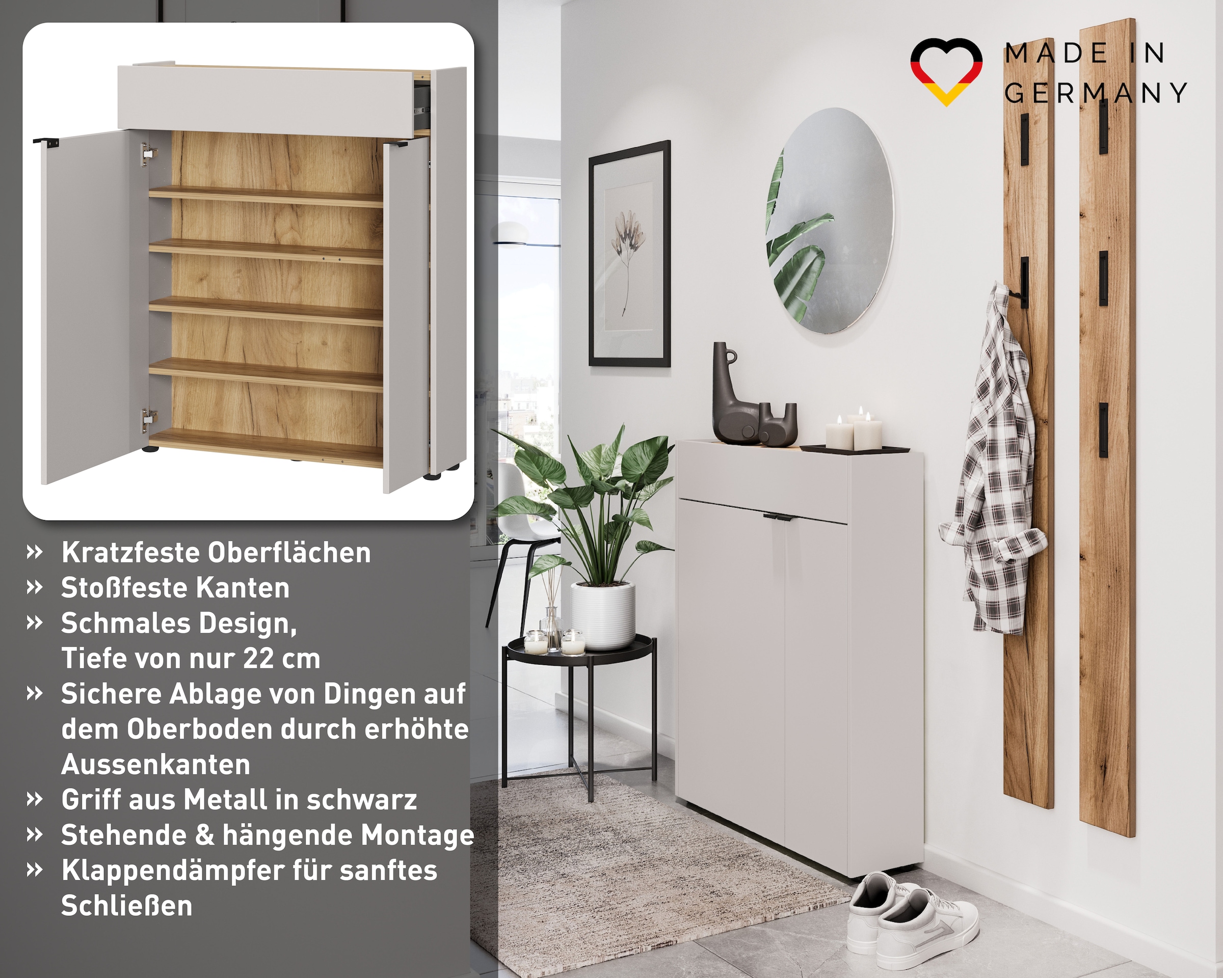 GERMANIA Ensemble de vestiaires »GW-Ameca« 2 cuis tlg.