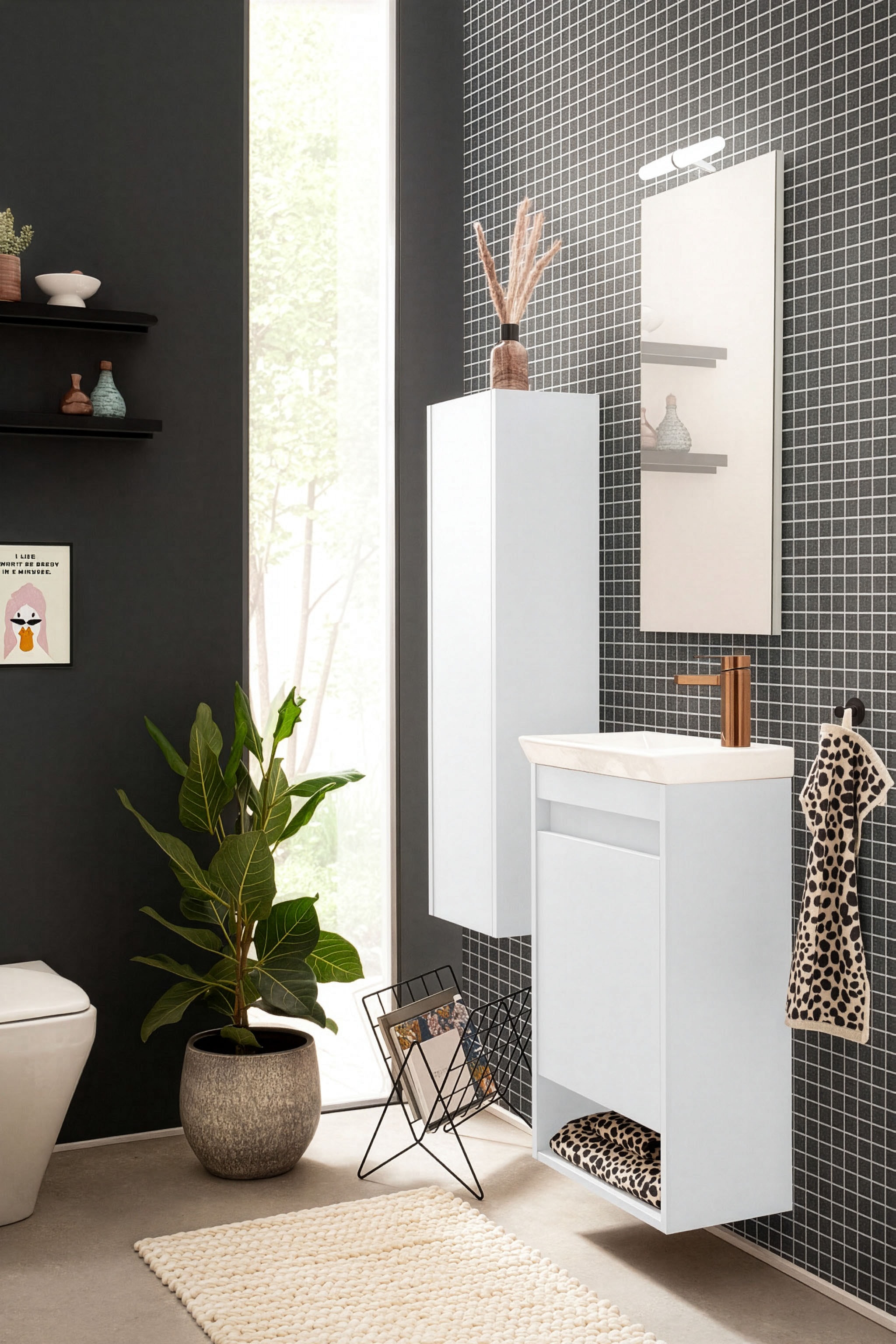 welltime Ensemble de salle de bains »Avio Badezimmer-Set« 2 cuis tlg.