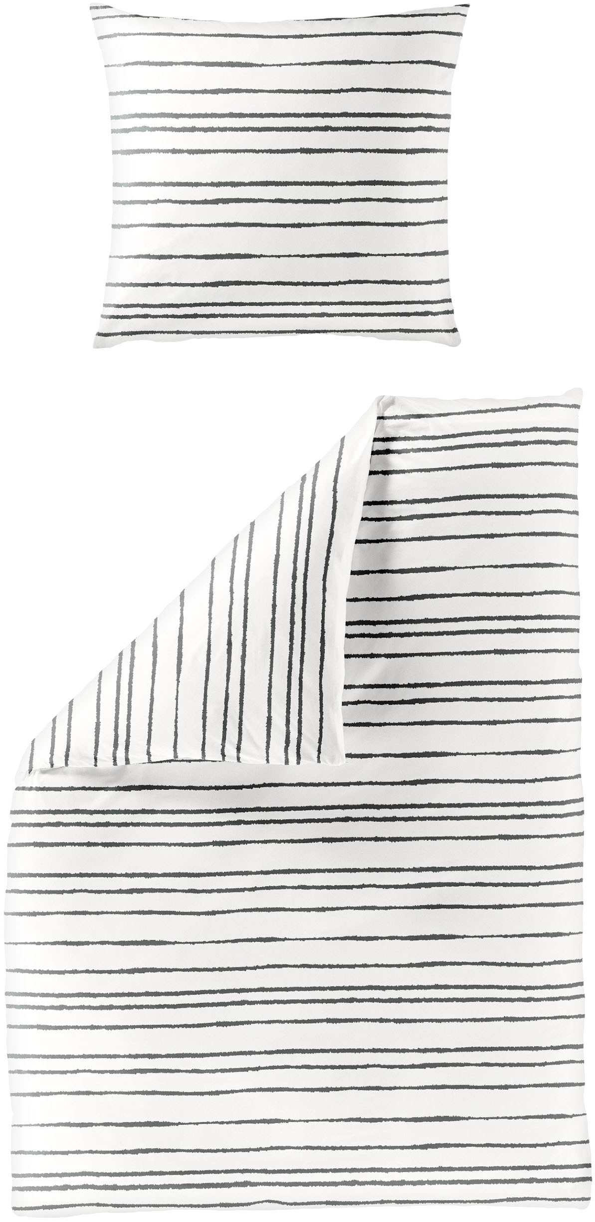 Image of BIERBAUM Bettwäsche "3788" 2 Stk. Renforce, 100 % Baumwolle, pflegeleicht