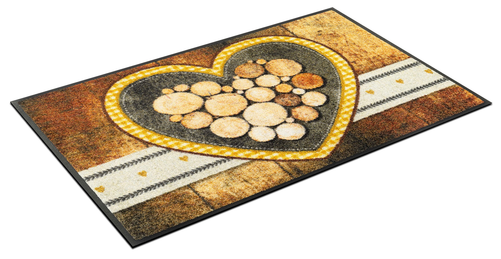 Image of wash+dry by Kleen-Tex Fussmatte »Cortina«, rechteckig, 7 mm Höhe bei Ackermann Versand Schweiz