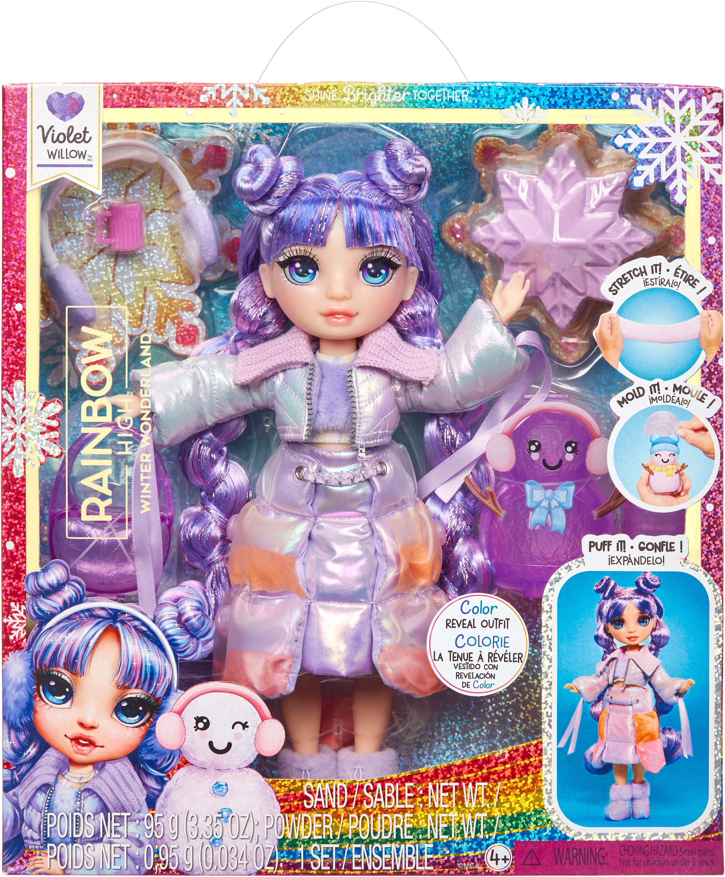 RAINBOW HIGH Poupée à habiller »Winter Wonderland Doll - Violet (Purple)«