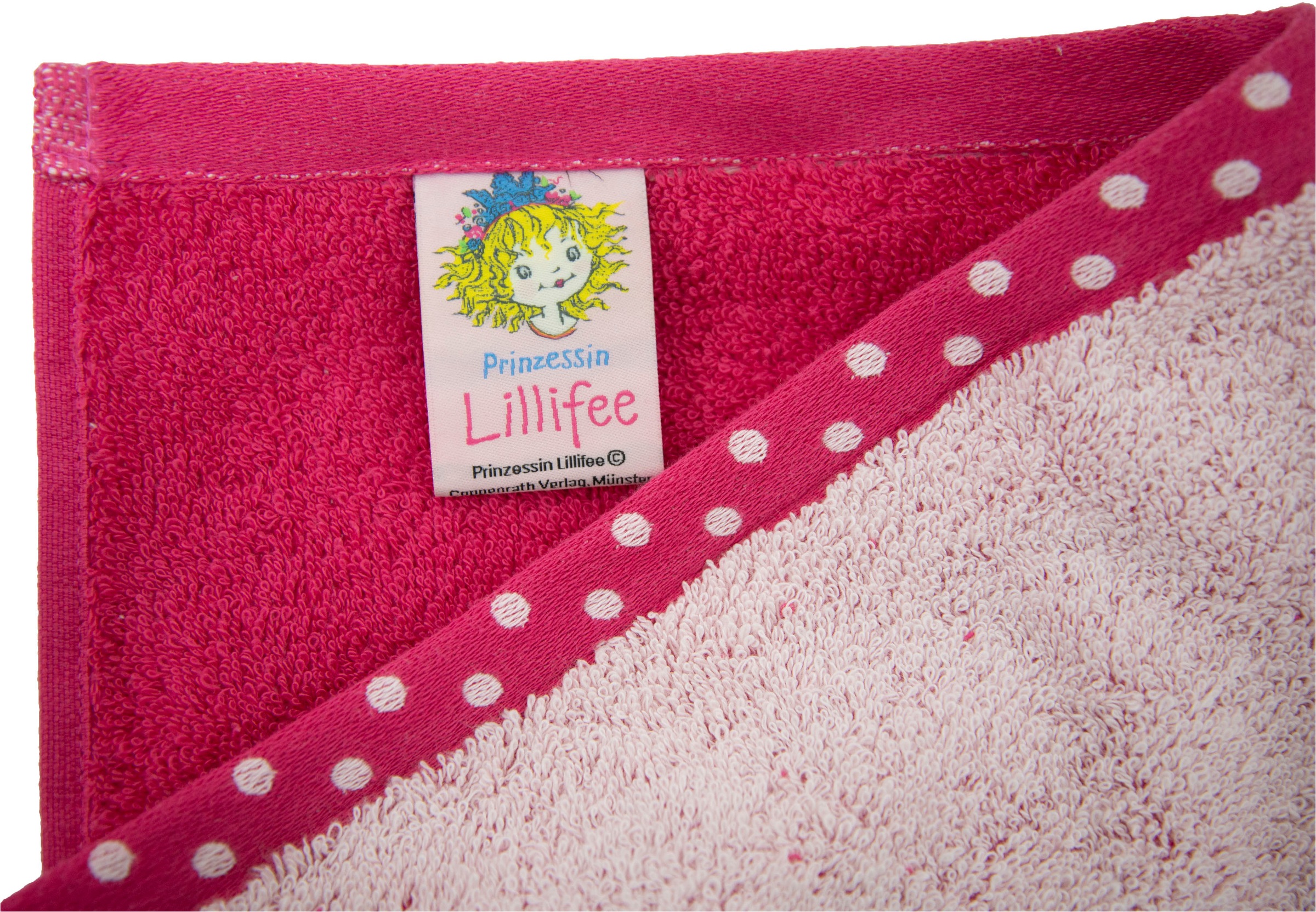 Dyckhoff Handtuch Set »Prinzessin Lillifee«, Set, 5 tlg., Frottier, Komplette Sets: Handtücher, Duschtücher und passende Waschhandschuhe