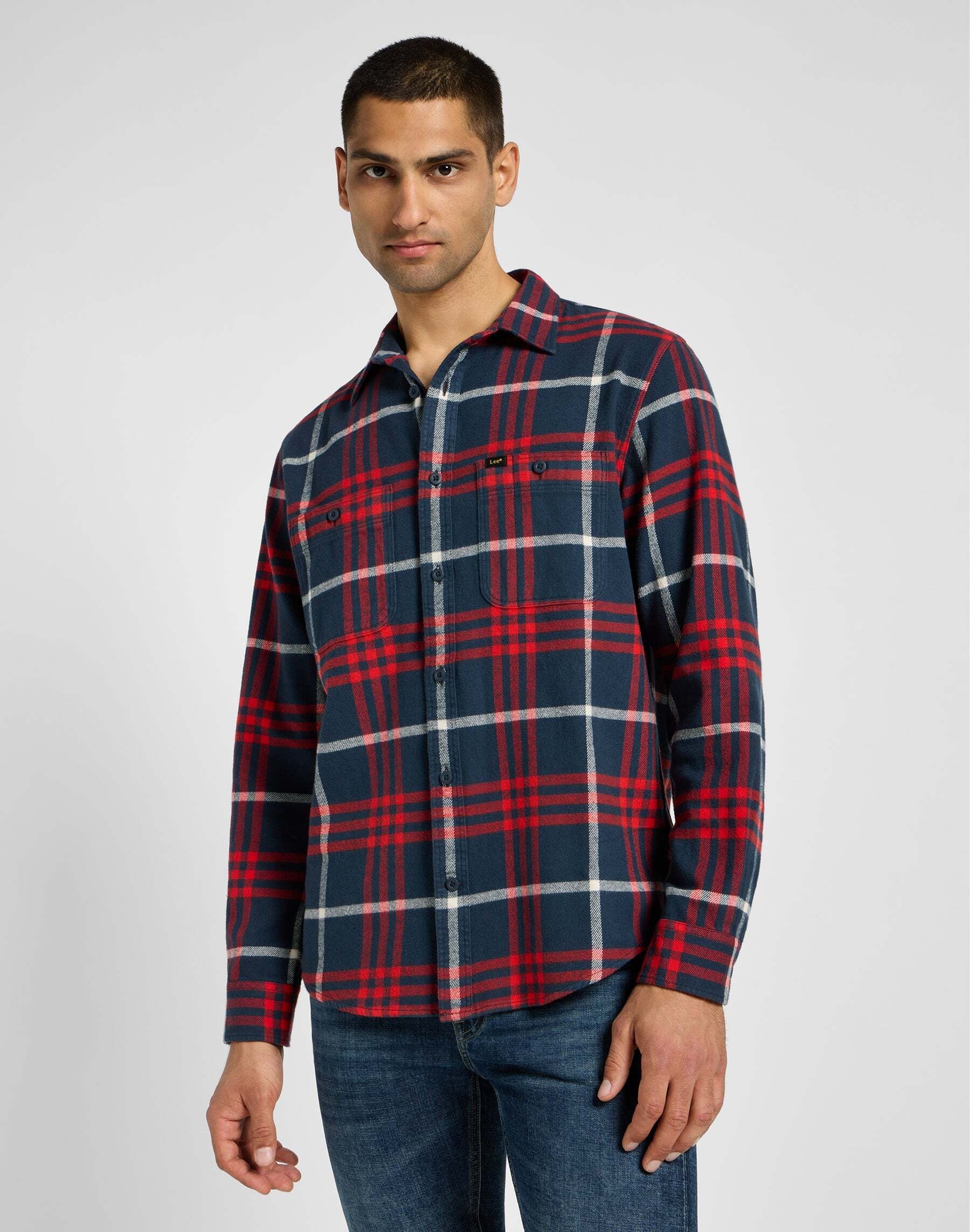 Langarmhemd »LEE Langarmhemd Worker Shirt 2.0«