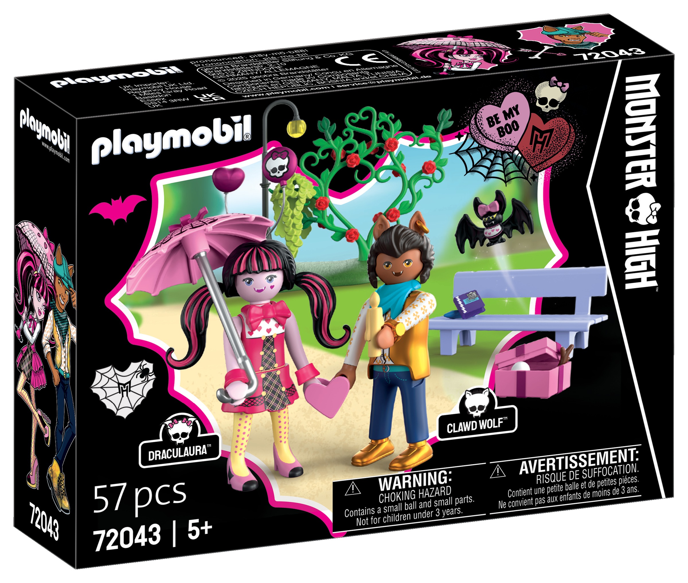 Playmobil® Jeu de construction »Valentinstagsdate (72043), Monster High™« figurine de jeu