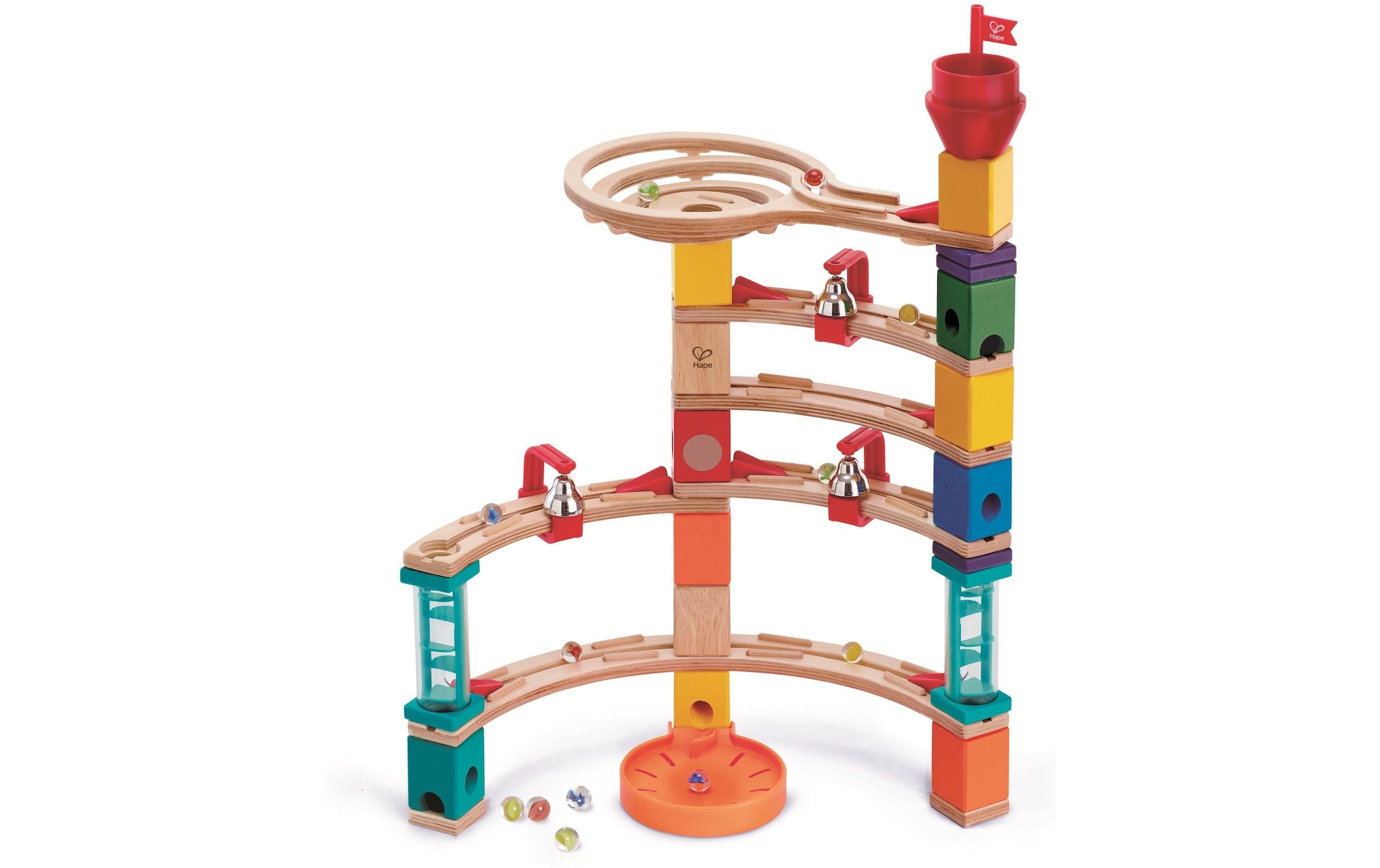Hape Kugelbahn »Quadrilla«, (102 tlg.)