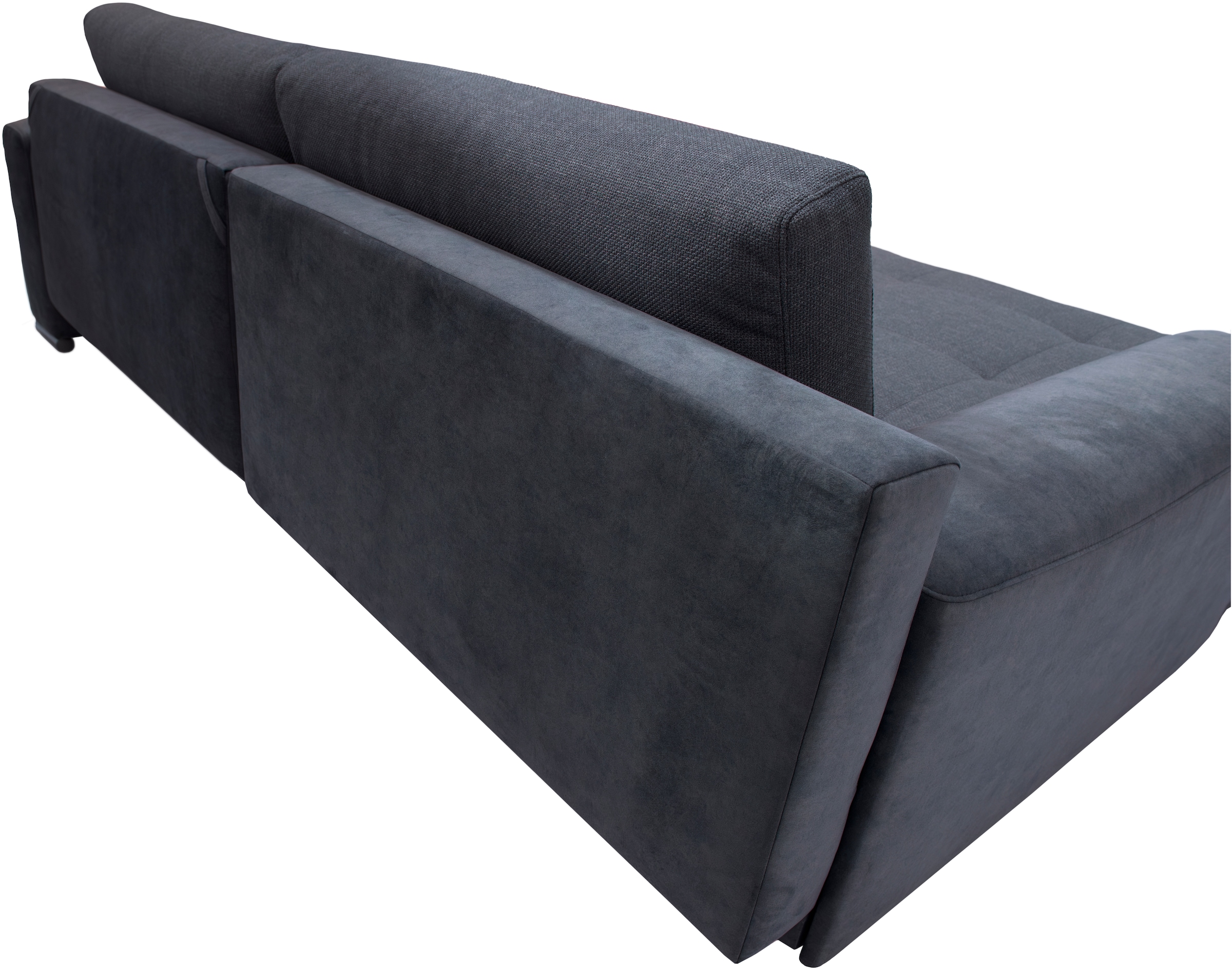 exxpo - sofa fashion Canapé d'angle »Larnaca, inkl. Bettfunktion & Bettkasten, bequem, Breite 269cm« mit extrabreiten Rückenkissen und 2 Zierkissen