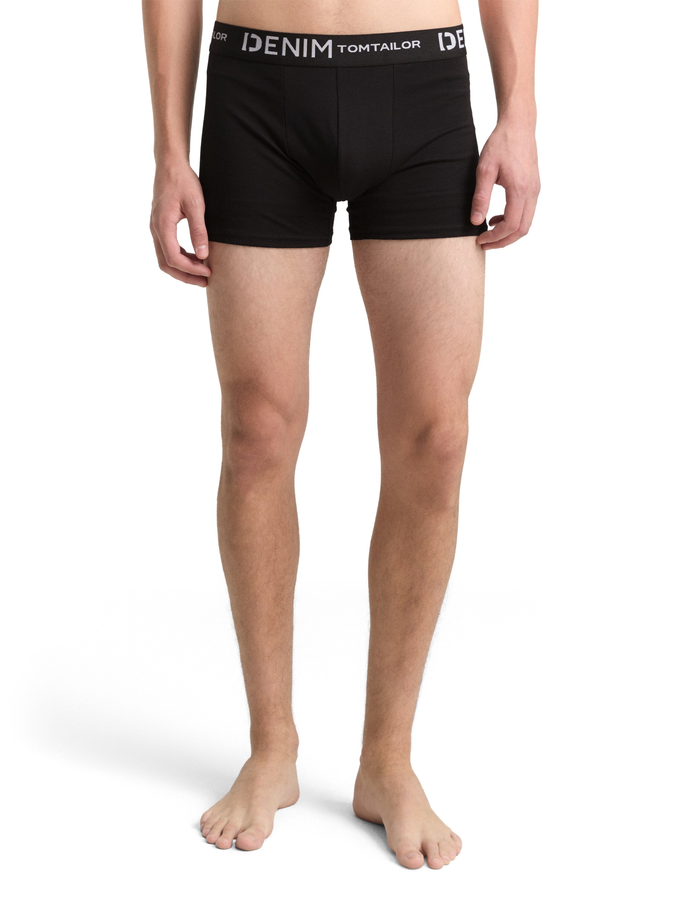 TOM TAILOR Denim Boxers Paquet, 3 cuis mit Logo-Stretchbund