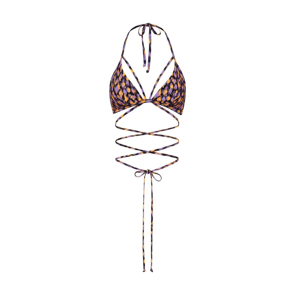 LSCN by LASCANA Triangel-Bikini-Top »Lavista«, mit langem Bindeband
