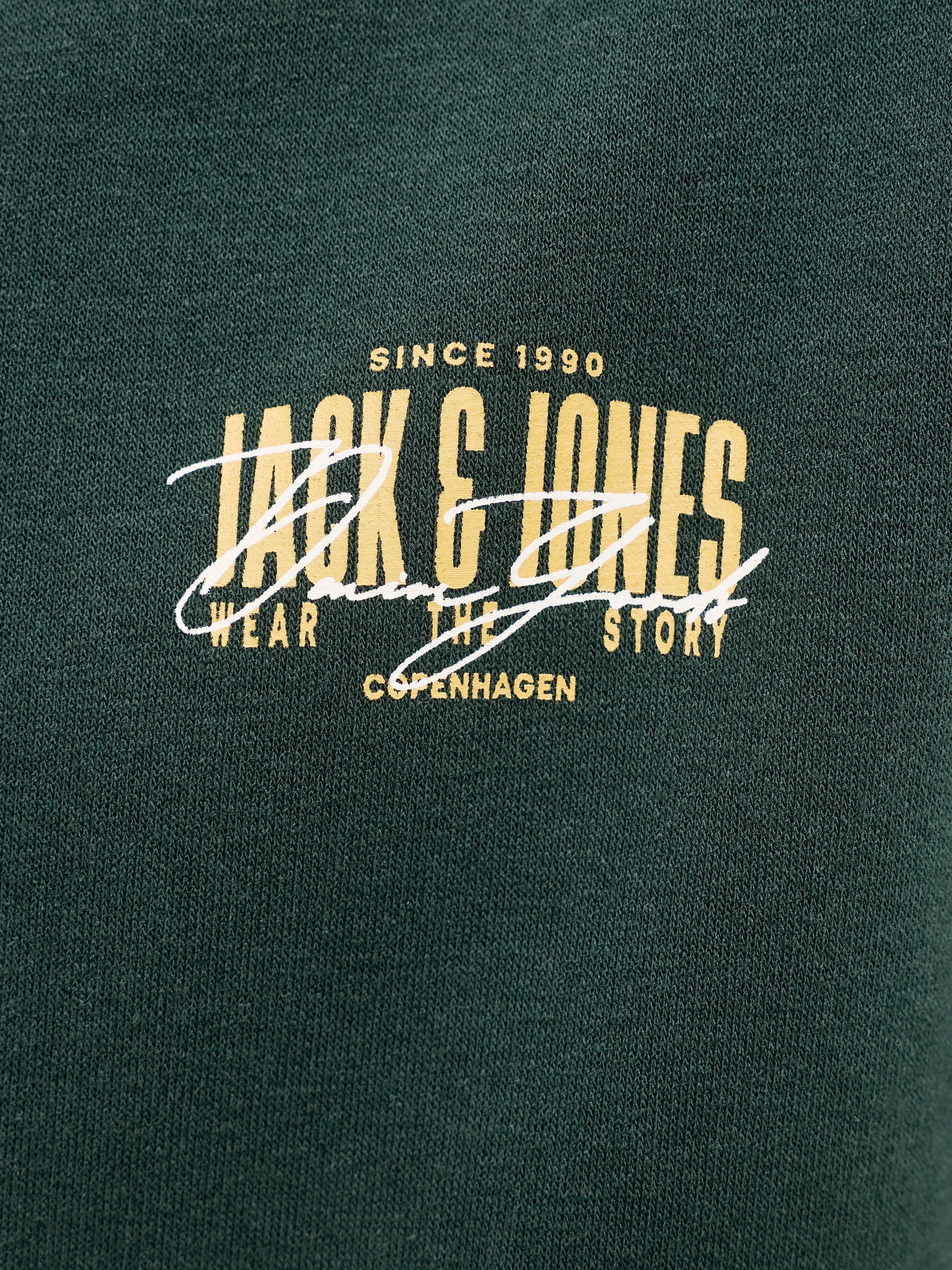 Jack & Jones Junior Kapuzensweatjacke »JJAERO SWEAT ZIP HOOD JNR« Baumwollmischung, regular fit