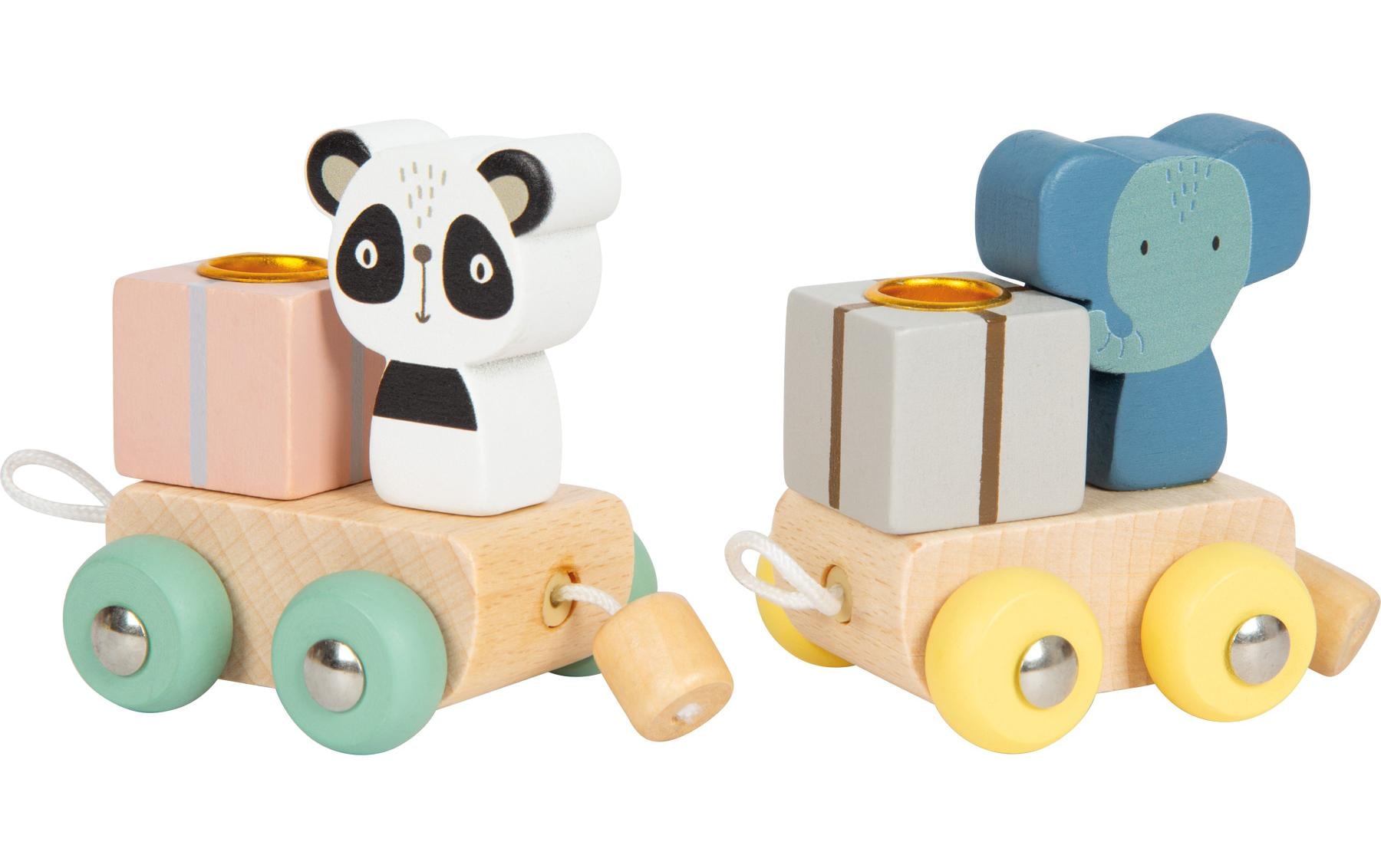 Small Foot Spielzeug-Zug »mit Tieren«, Holzart: Birke, Holzherkunft: China