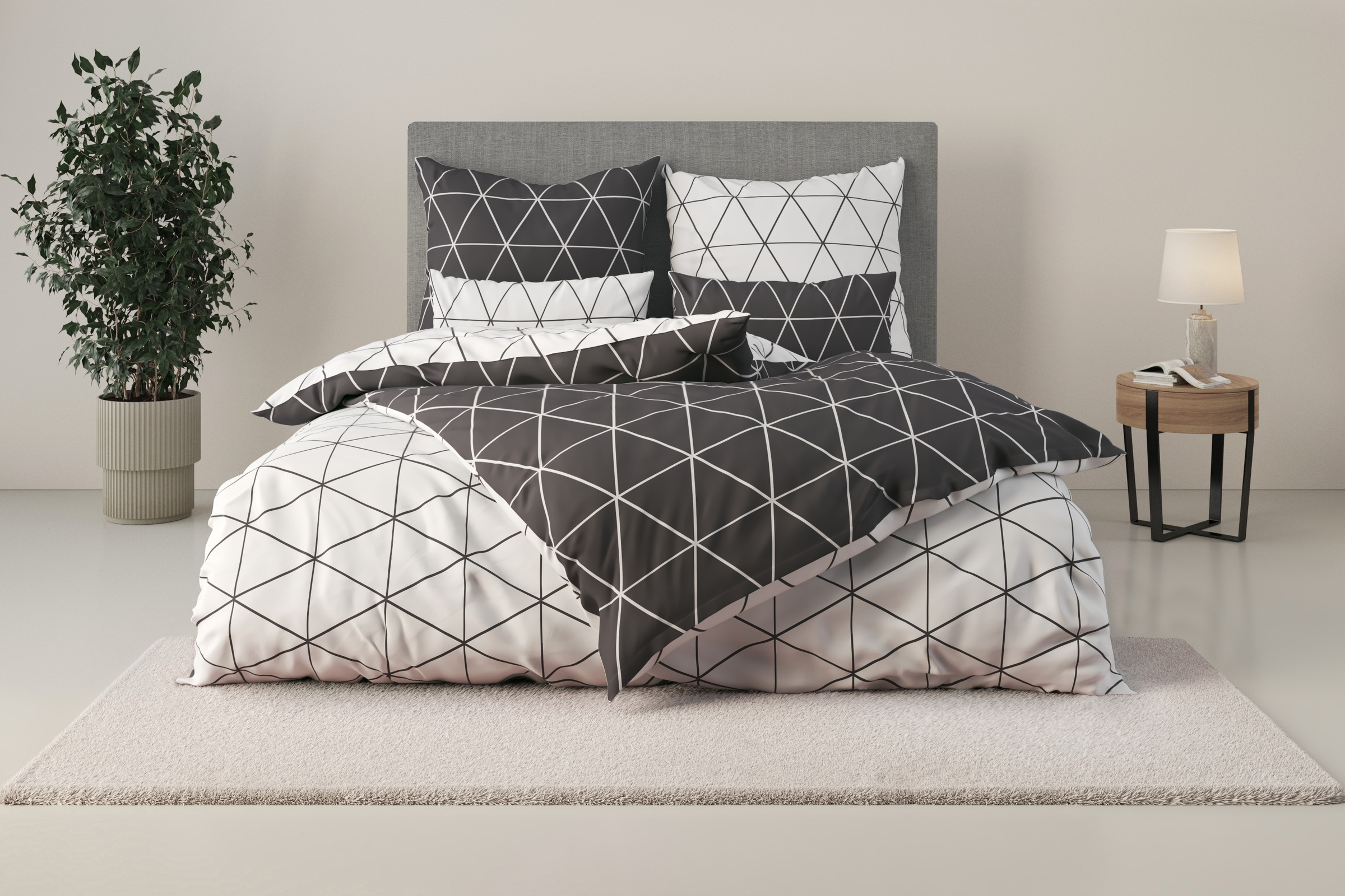 Image of GOODproduct Bettwäsche "Balsby" 2 in Gr. 135x200 oder 155x220 cm, 100% Baumwolle