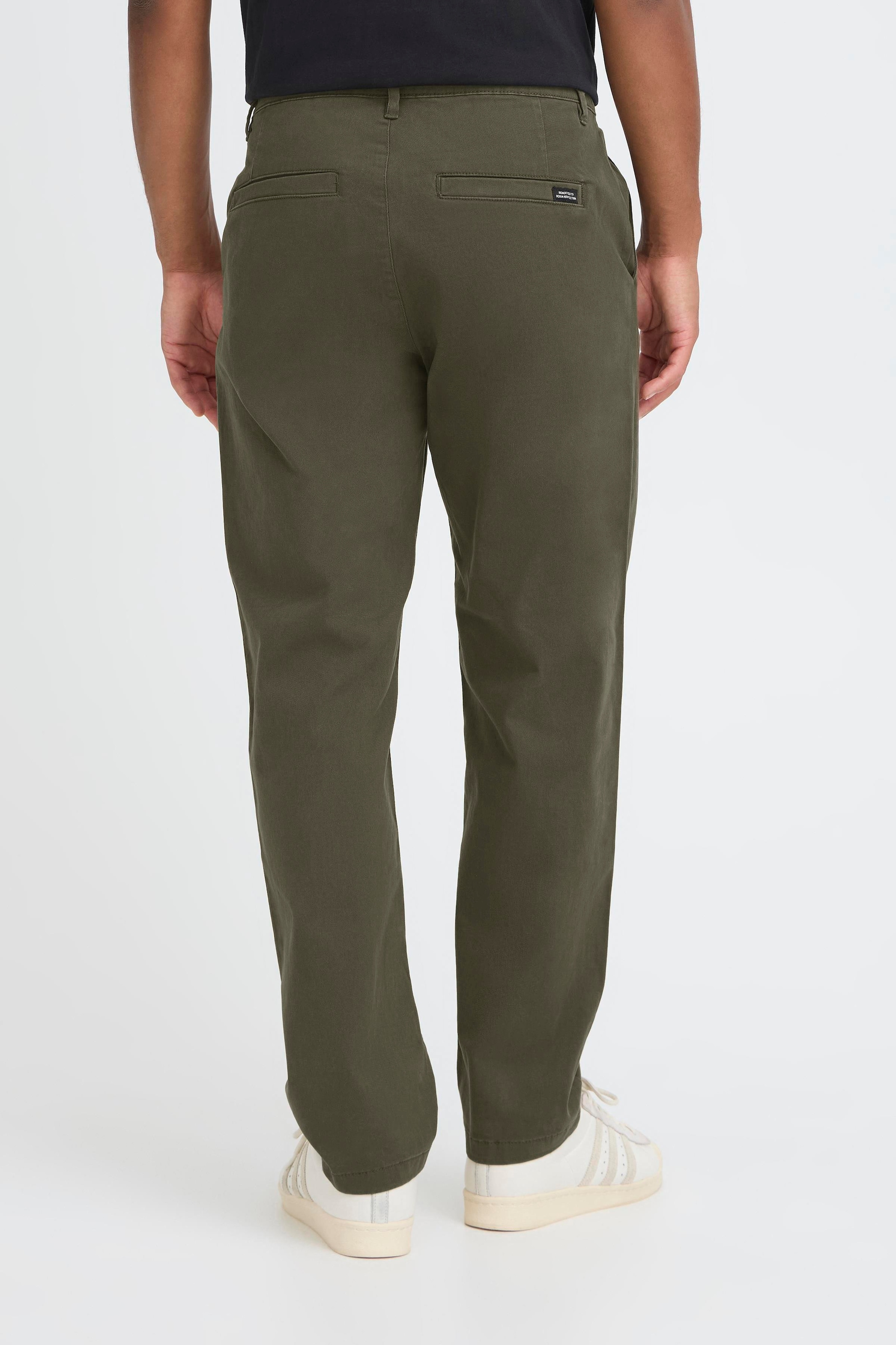 Blend Chinos »BHNATAN WIDE LEG CHINO«  en mélange de coton, coupe décontractée, longueur cheville