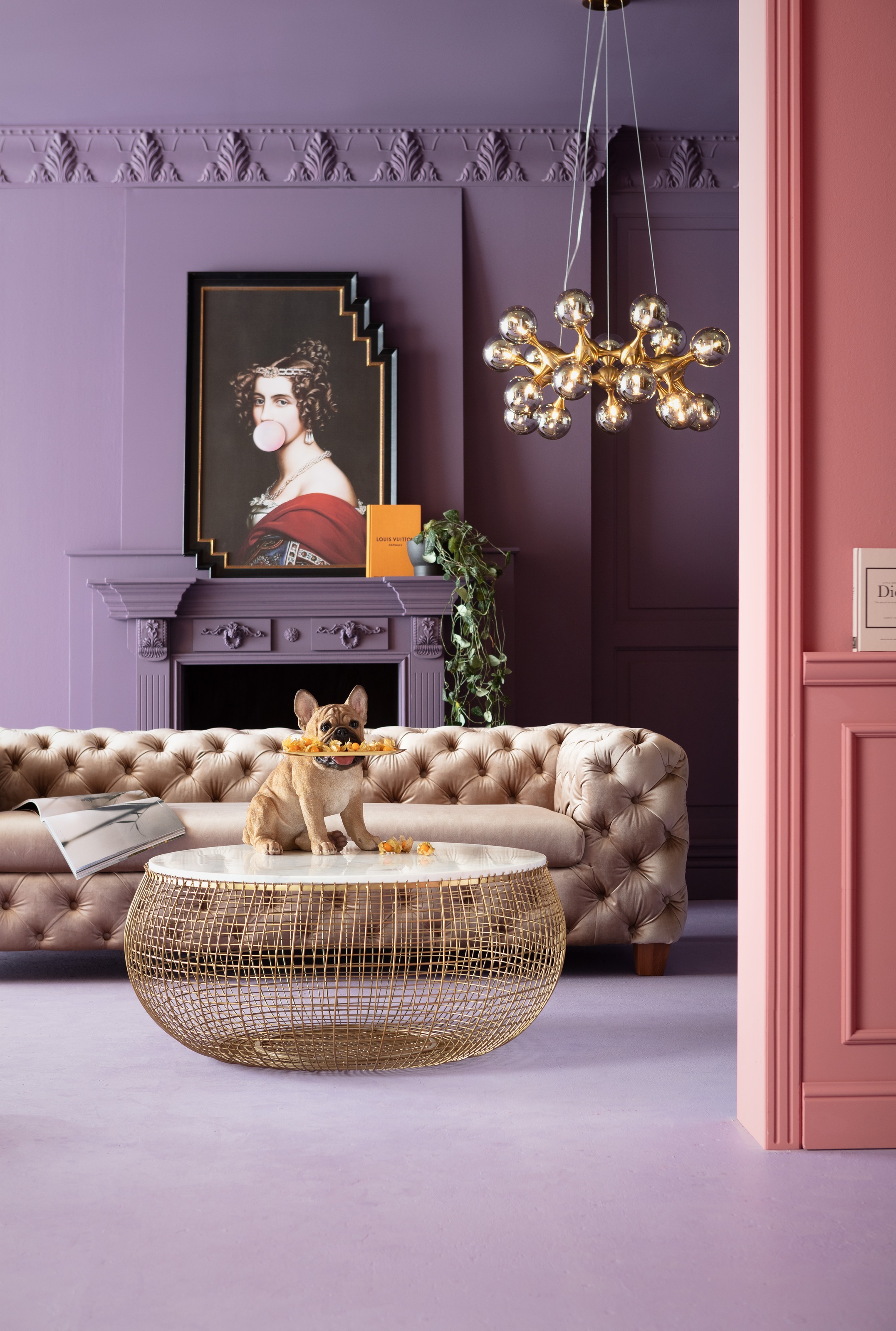Kare Design Figurine de décoration »Butler Frenchy 40cm«
