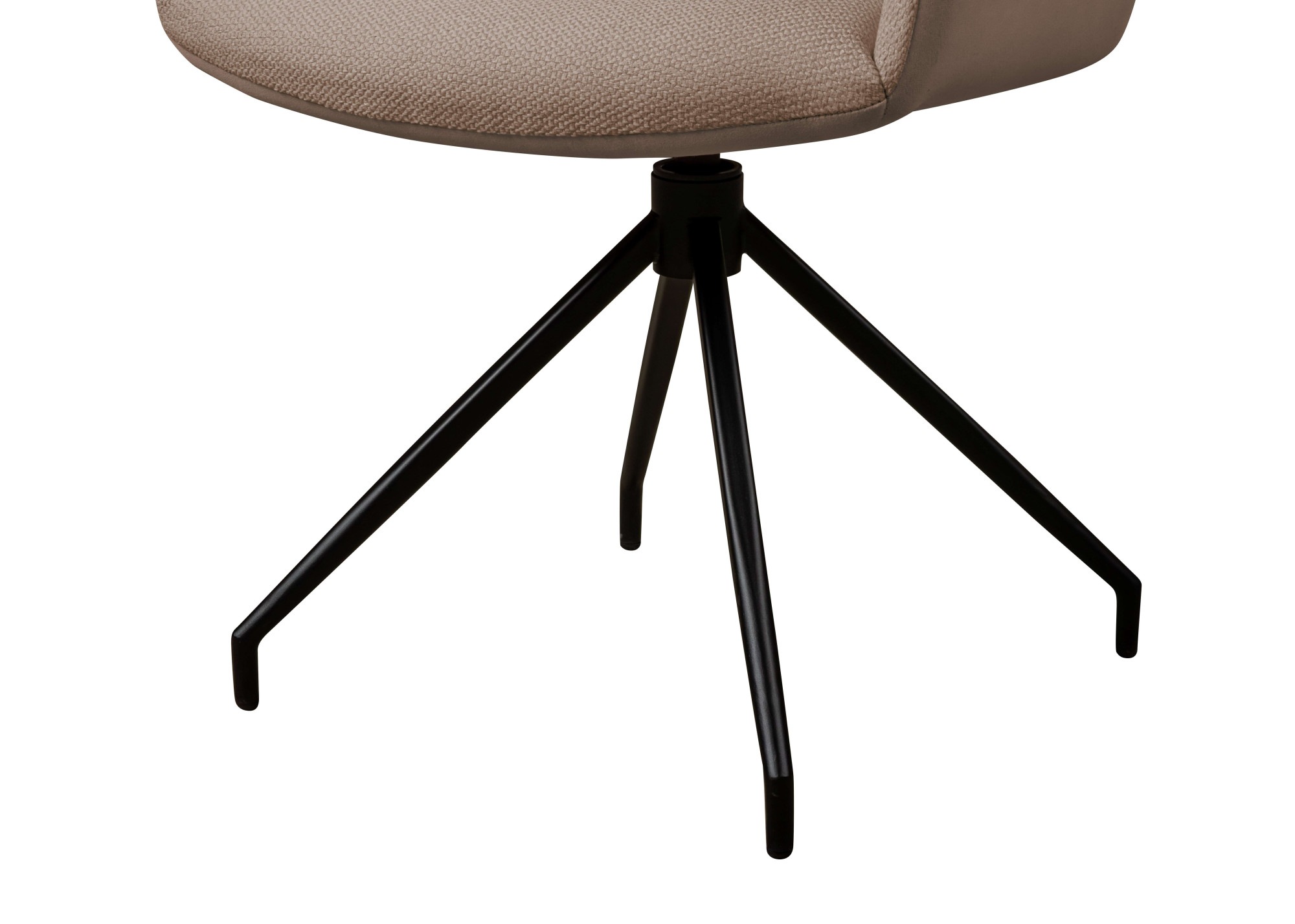 GOODproduct Armlehnstuhl »Bruna Drehstuhl, Polsterstuhl, Esszimmerstuhl, Küchenstuhl, 4-Fussstuhl« () 360° drehbar, mit automatischer Rückstellung, 2-Stoff-Design