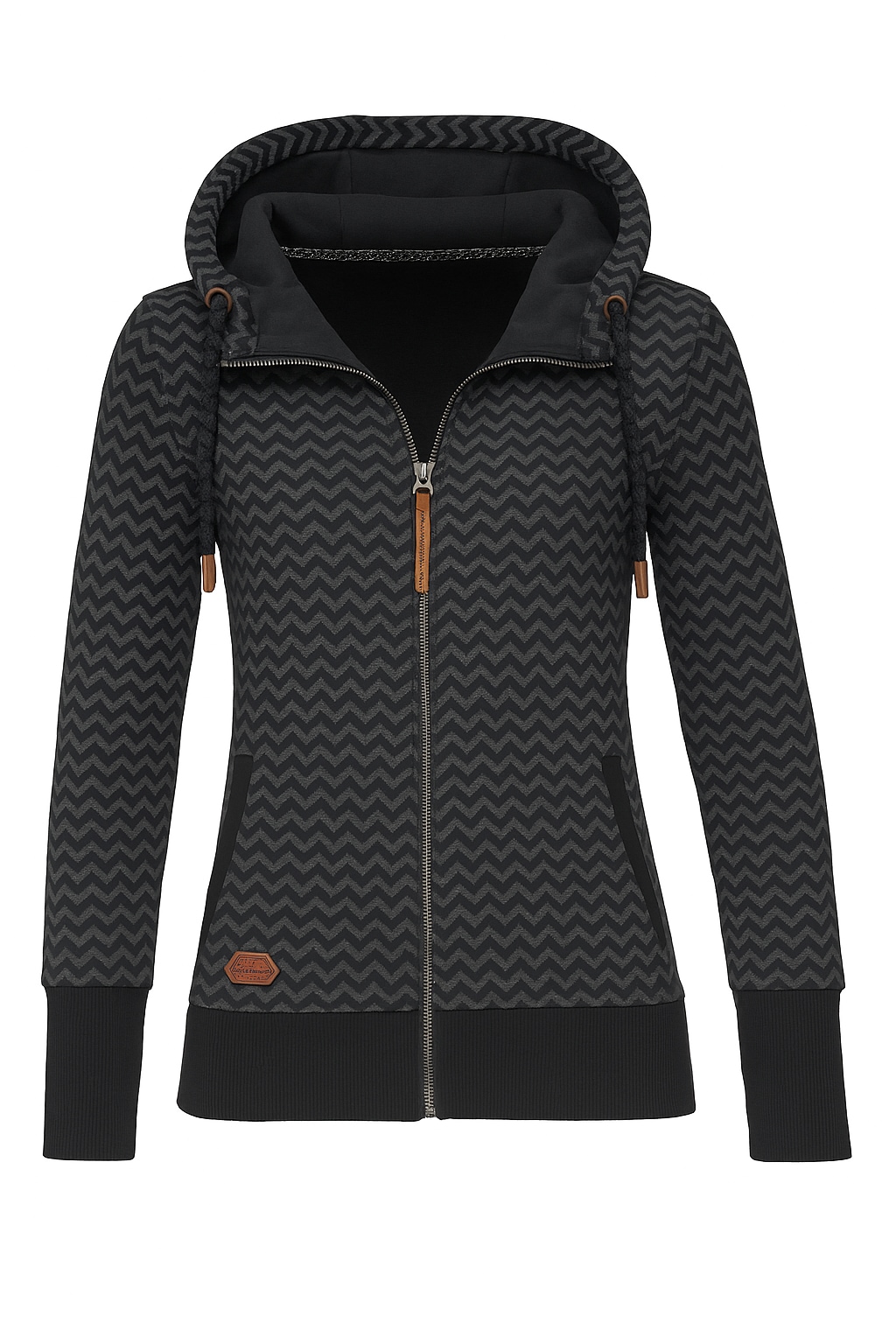 Ragwear Sweatjacke »YODA ZIP ZIG ZAG O«