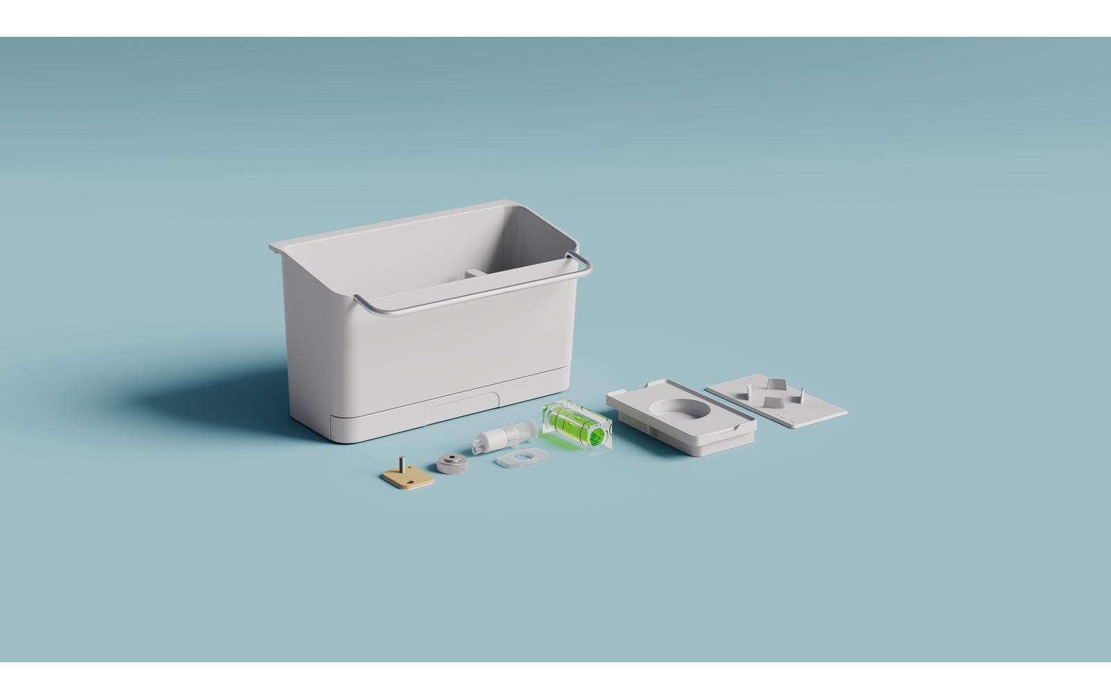 tesa Ablageelement »Set Weiss«