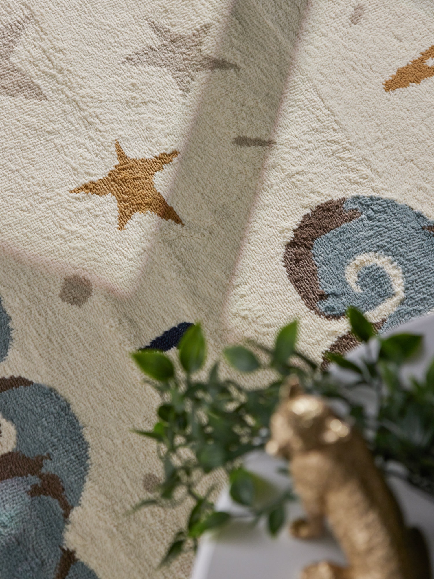 HANSE Home Tapis pour enfants »Einhorn« Rond 10 mm Höhe Pflegeleicht, Weich, Kinderzimmer, Spielteppich, Spielunterlage