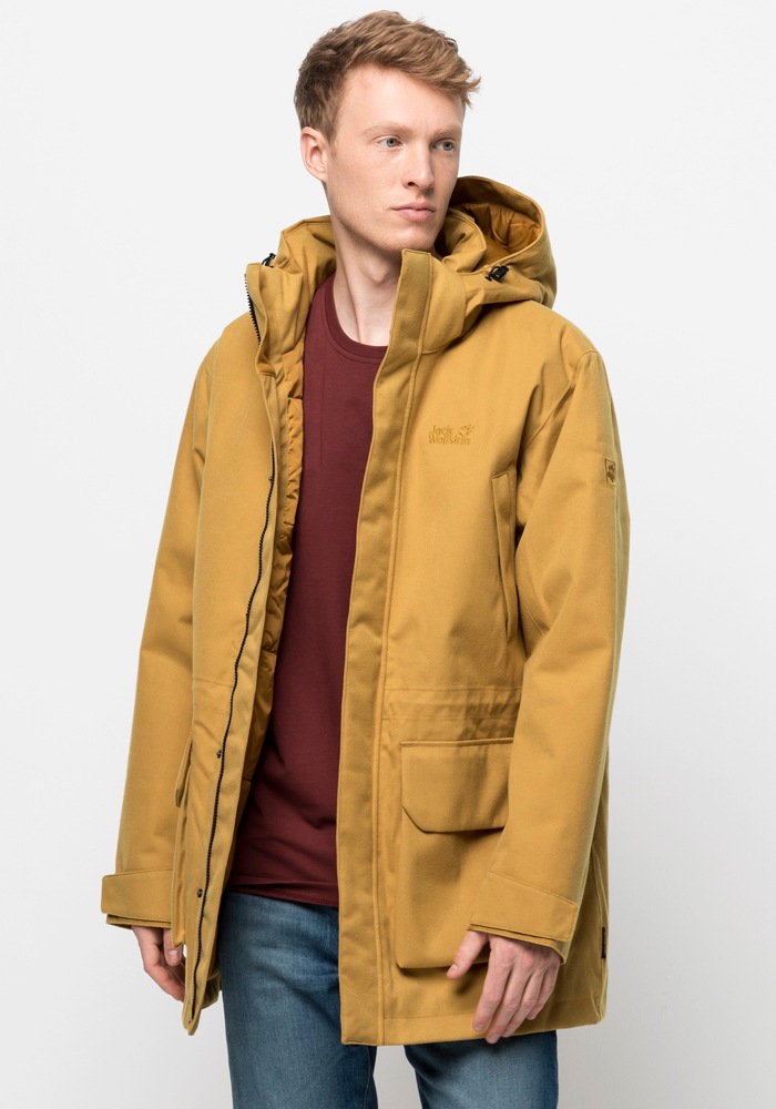 Jack Wolfskin Parka »FIERCE WIND PARKA M«, mit Kapuze kaufen