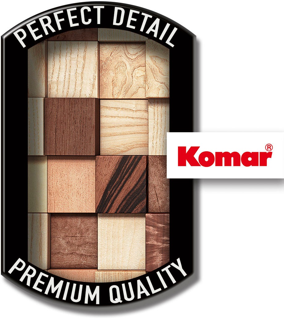 Komar Fototapete »Digitaldruck Vlies - Lumbercheck - Grösse 100 x 280 cm«, bedruckt, Wohnzimmer, Schlafzimmer