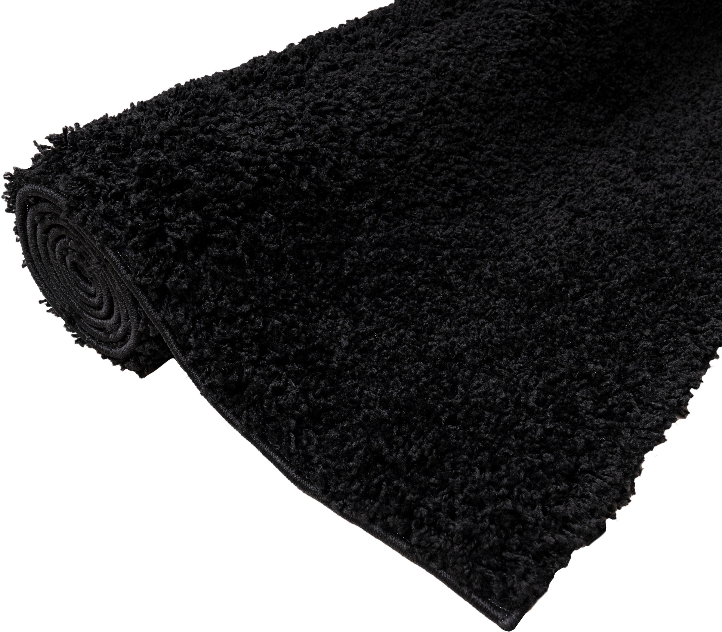 GOODproduct Hochflor-Teppich »Viva Shaggy, in Standard- und Premium-Qualität, 30 mm oder 45 mm Höhe« rechteckig 45 mm Höhe Uni Farben, einfarbig, weich, kuschelig, Läufer, Kundenliebling