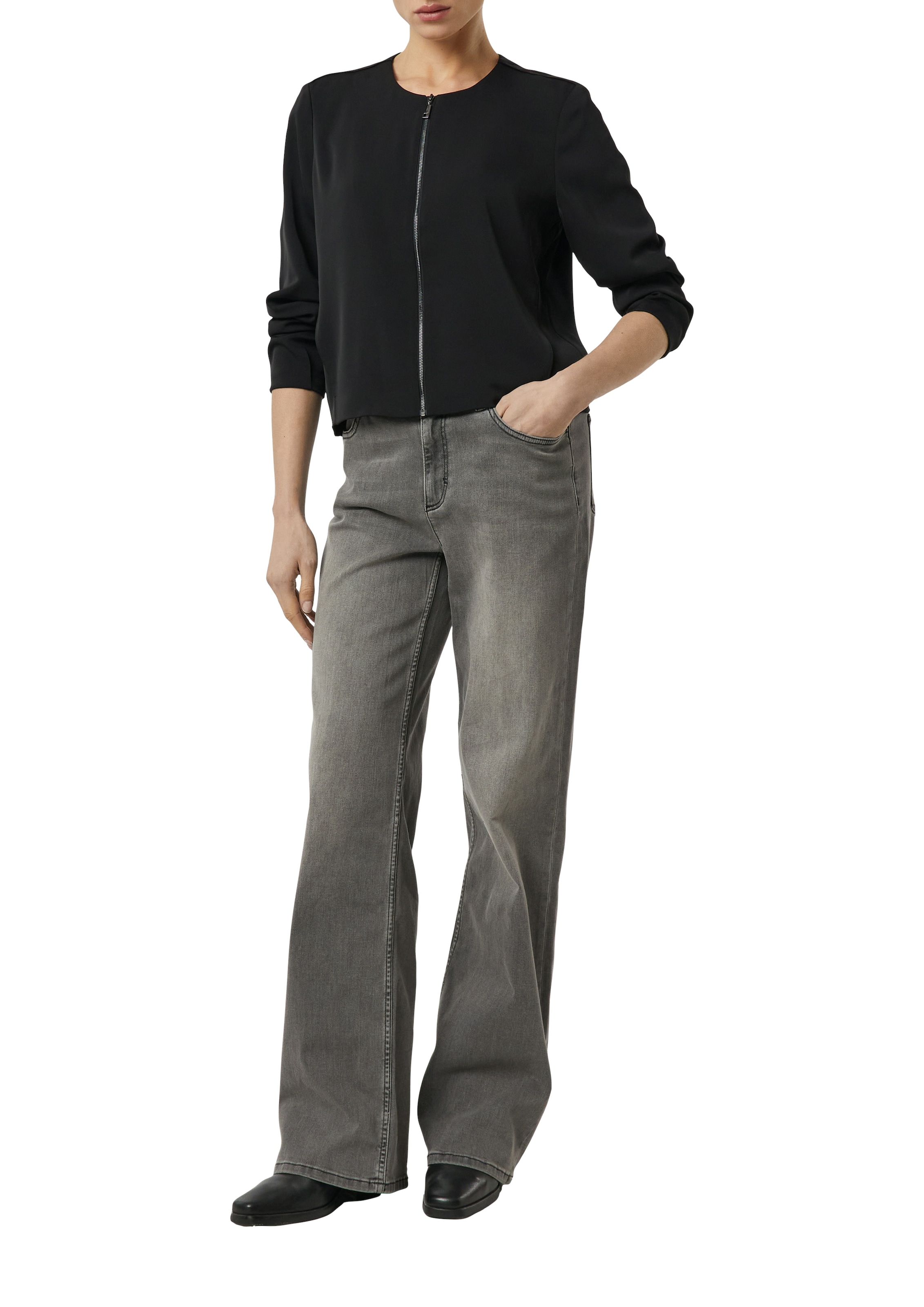 Comma Boleroblazer kurz, mit Reissverschluss