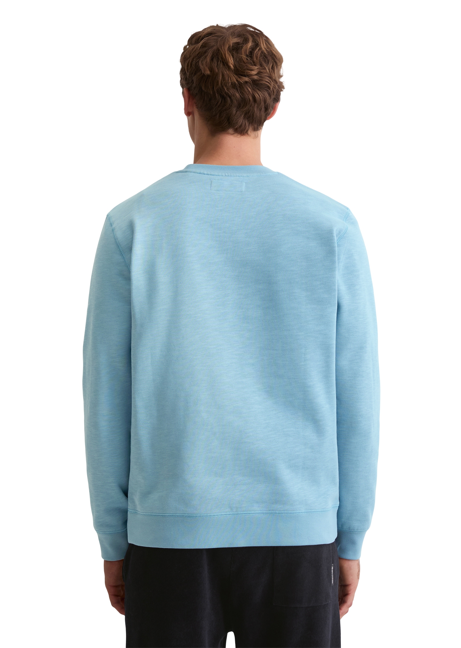 Marc O'Polo Sweatshirt »regular fit aus weichem Bio-Baumwoll-Sweat«, angenehm weich gebrushte Innenseite
