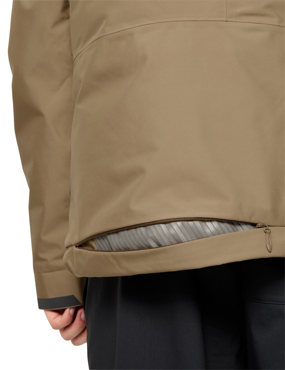 VAUDE Veste de pluie »MEN'S CYCLIST WARM RAIN JACKET II« avec capuche sportlicher Stil, regular fit, wasserdicht, atmungsaktiv