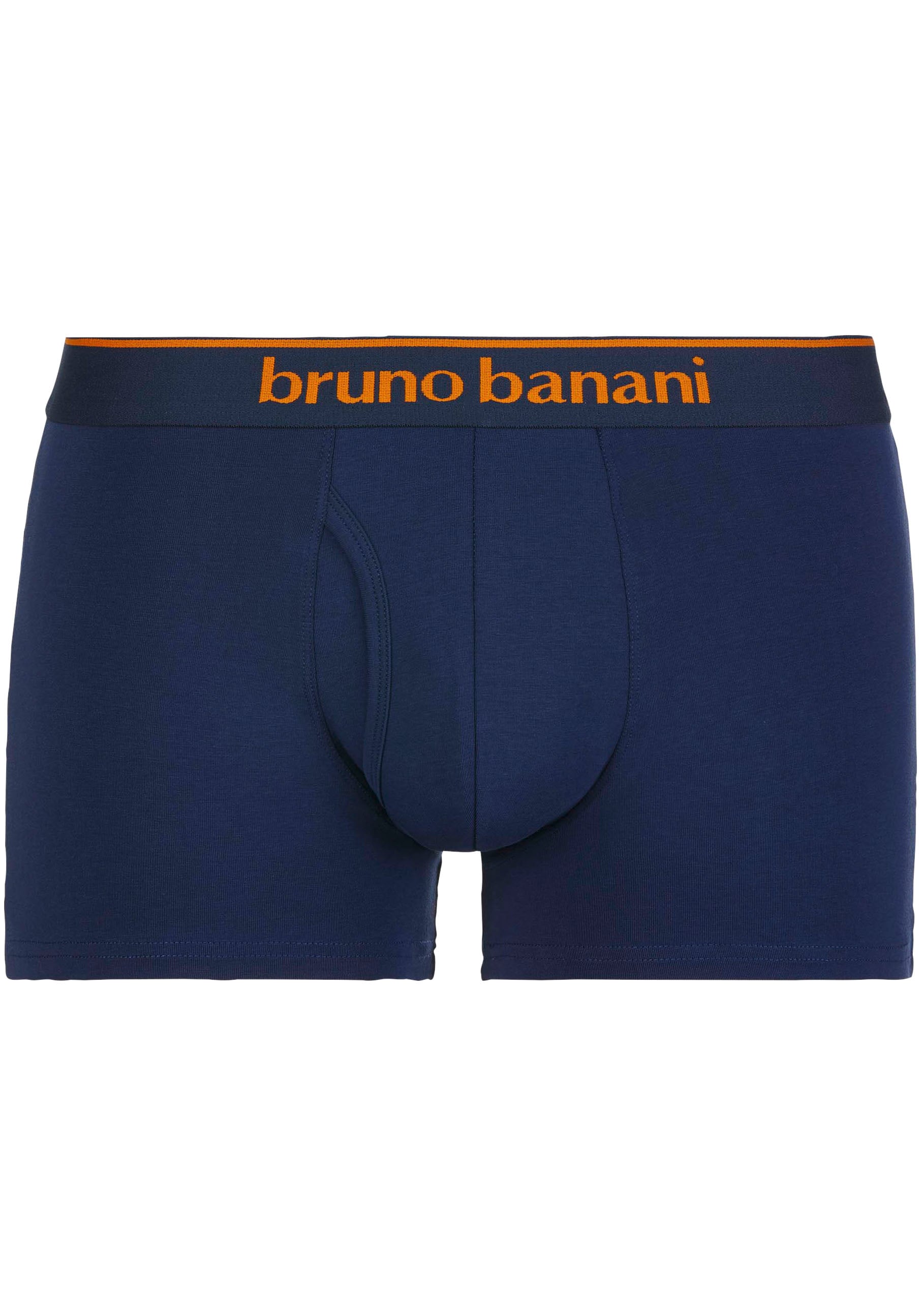 Bruno Banani Boxershorts »Short 2Pack Quick Access«, (Packung, 2er-Pack), Kontrastfarbene Details