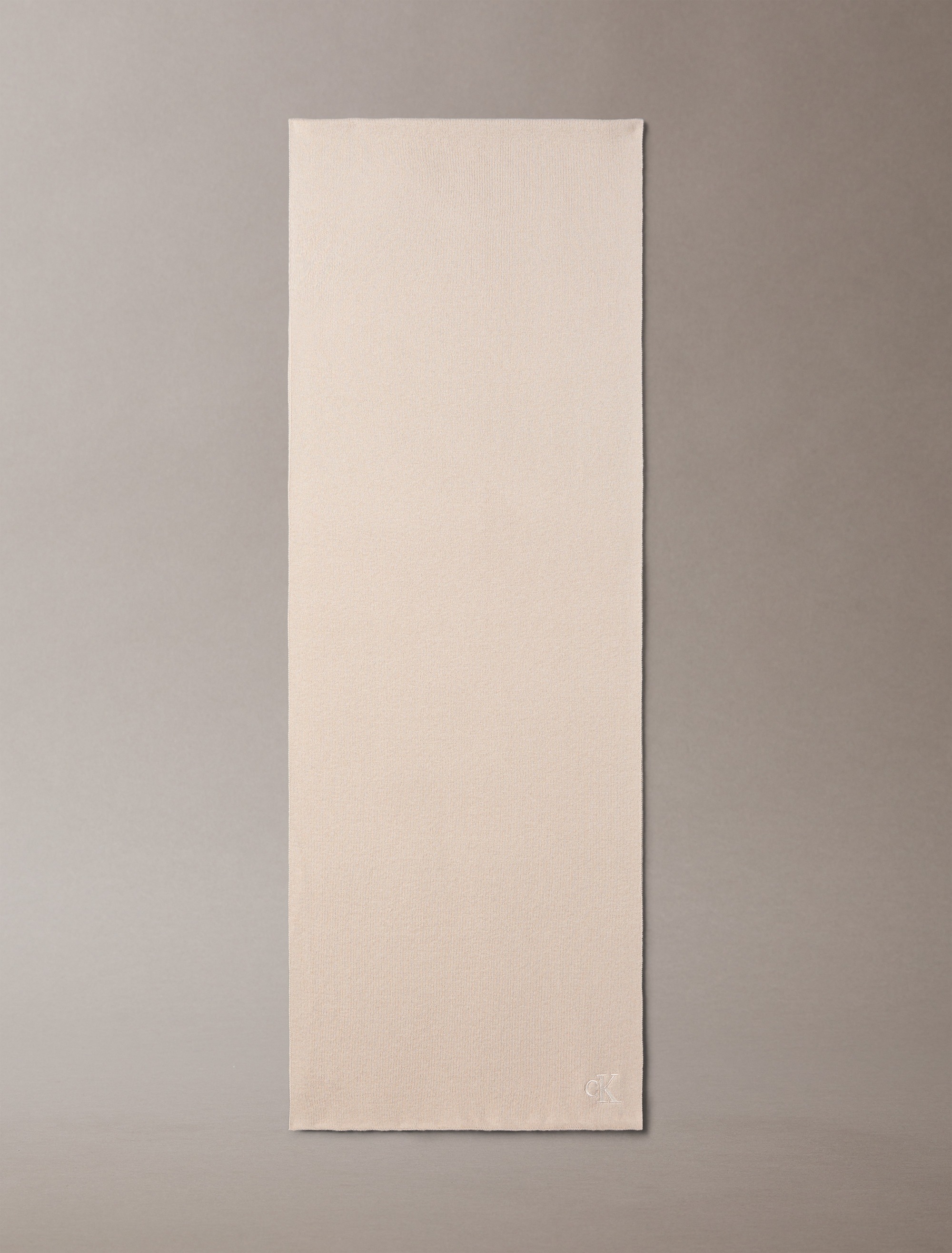 Calvin Klein Modetuch »CK FINE RIB SCARF«, mit klassischem unifarbenen Design