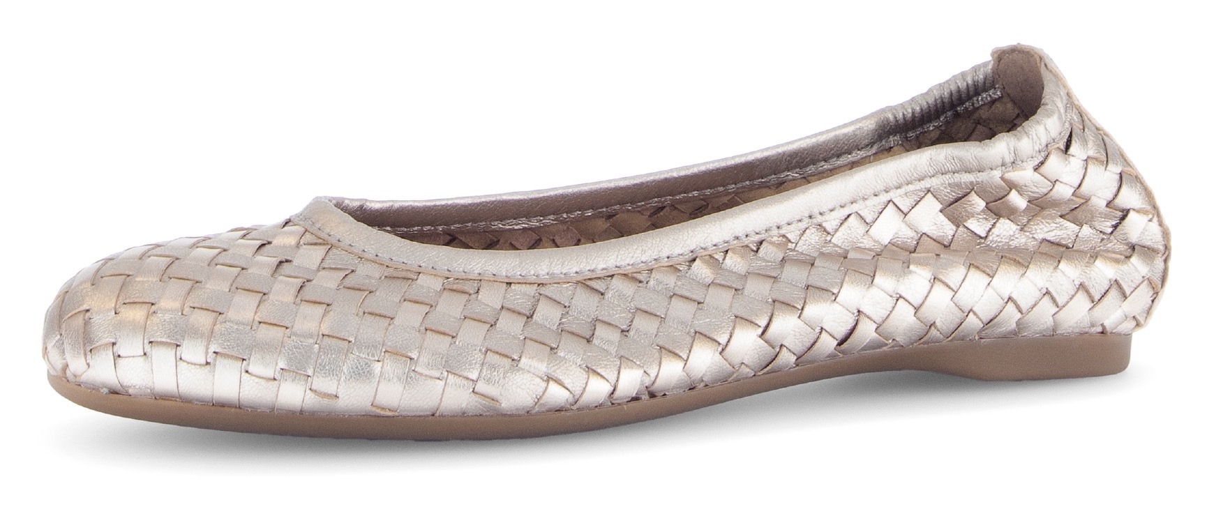 Image of Gabor Ballerina, Schlupfschuh, Frühlingsschuh, Businessschuh mit tollem Flechtmuster