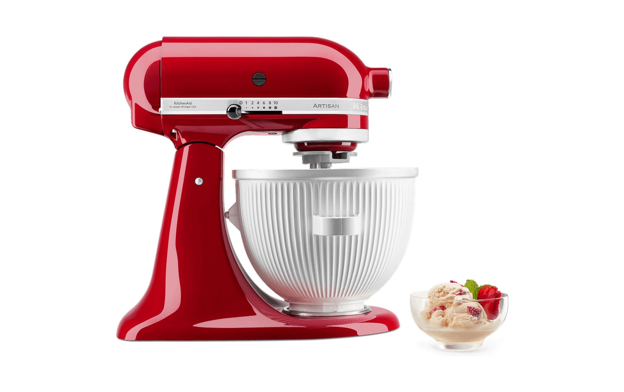 KitchenAid Eismaschine »5KSMICM« 1,9 l Eisbereiter-Aufsatz für KitchenAid Küchenmaschinen