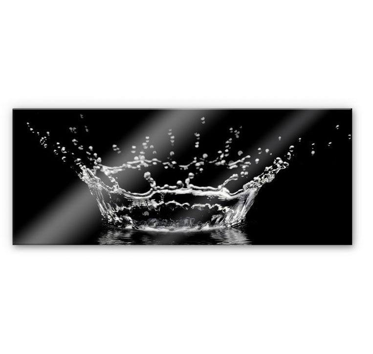 Image of Wall-Art Küchenrückwand »Wassertropfen - Panorama Bild«, (1 tlg.) bei Ackermann Versand Schweiz