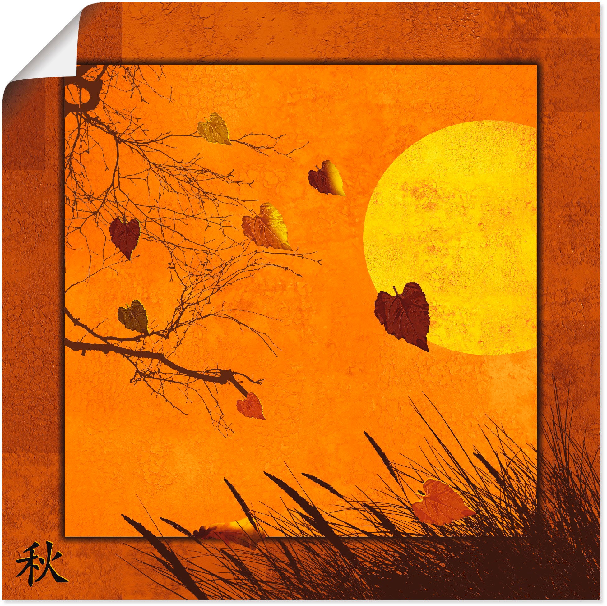 Image of Artland Wandbild »Serie vier Jahreszeiten III«, Vier Jahreszeiten, (1 St.), in vielen Grössen & Produktarten -Leinwandbild, Poster, Wandaufkleber / Wandtattoo auch für Badezimmer geeignet bei Ackermann Versand Schweiz