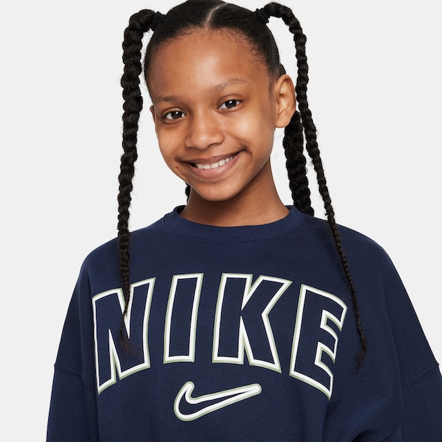 Trendige Nike Sportswear Sweatshirt »NSW TREND FLC CREW PRNT - für Kinder«  ohne Mindestbestellwert kaufen