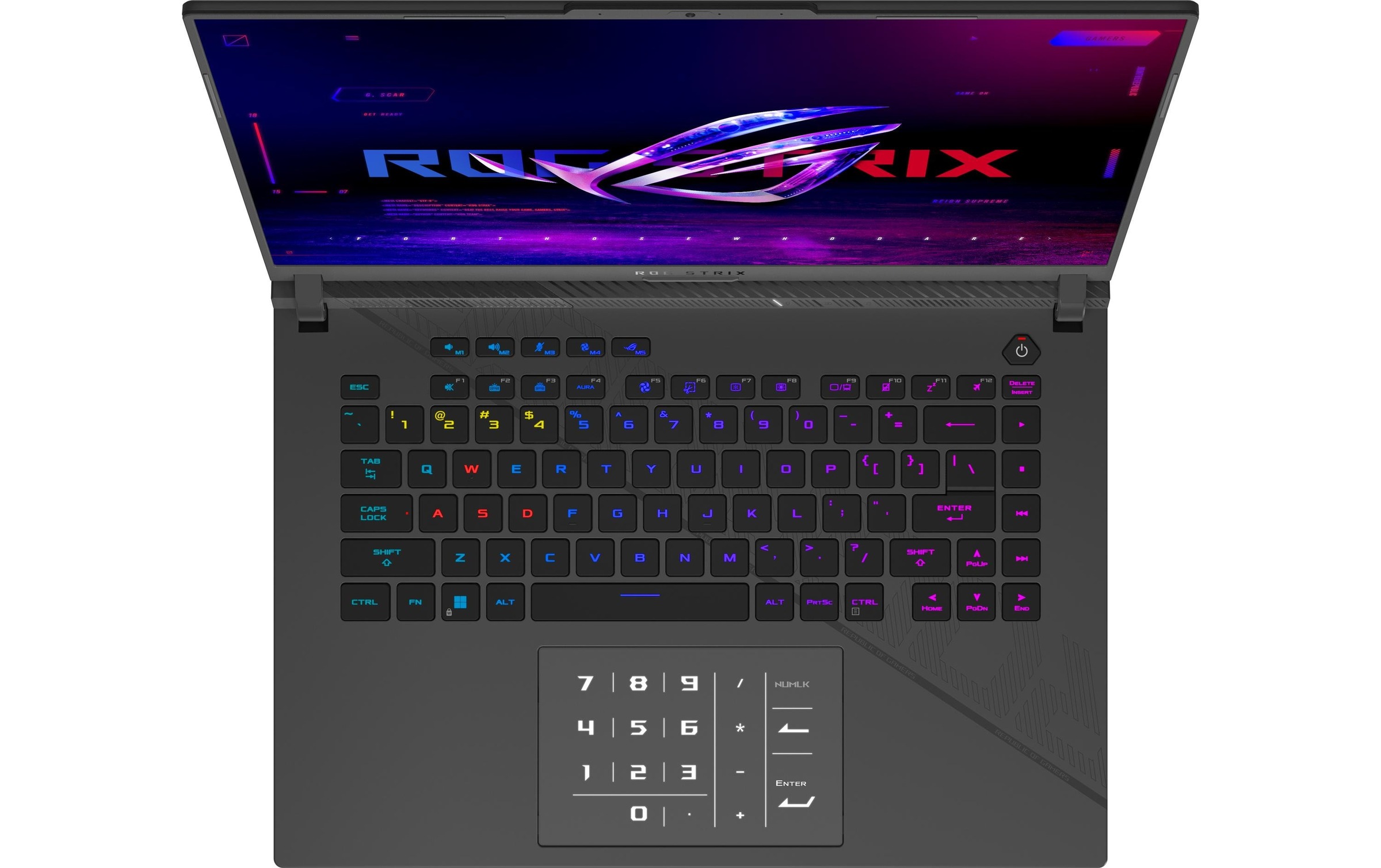 Asus Gaming-Notebook »ROG Strix G16 (G614JZR-N4030W) RTX 4080«, 40,48 cm, / 16 Zoll, Intel, Core i9, GeForce RTX 4080, 1000 GB SSD