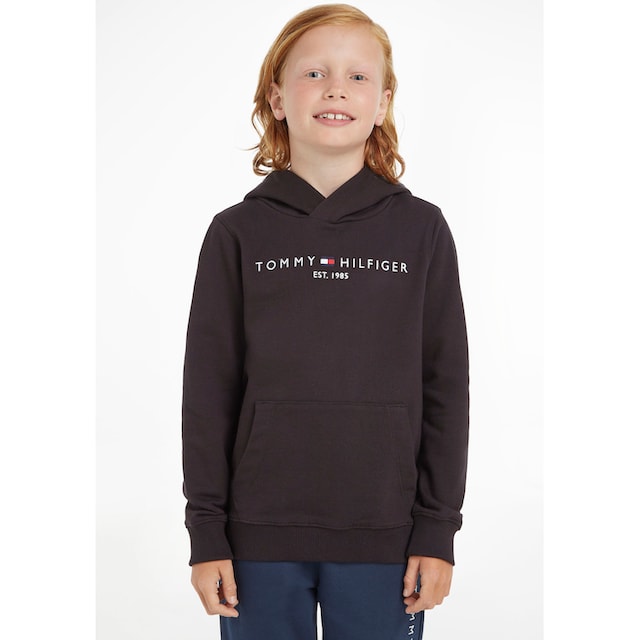 ✌ Tommy Hilfiger Kapuzensweatshirt »ESSENTIAL HOODIE«, Kinder Kids Junior  MiniMe,für Jungen und Mädchen Acheter en ligne