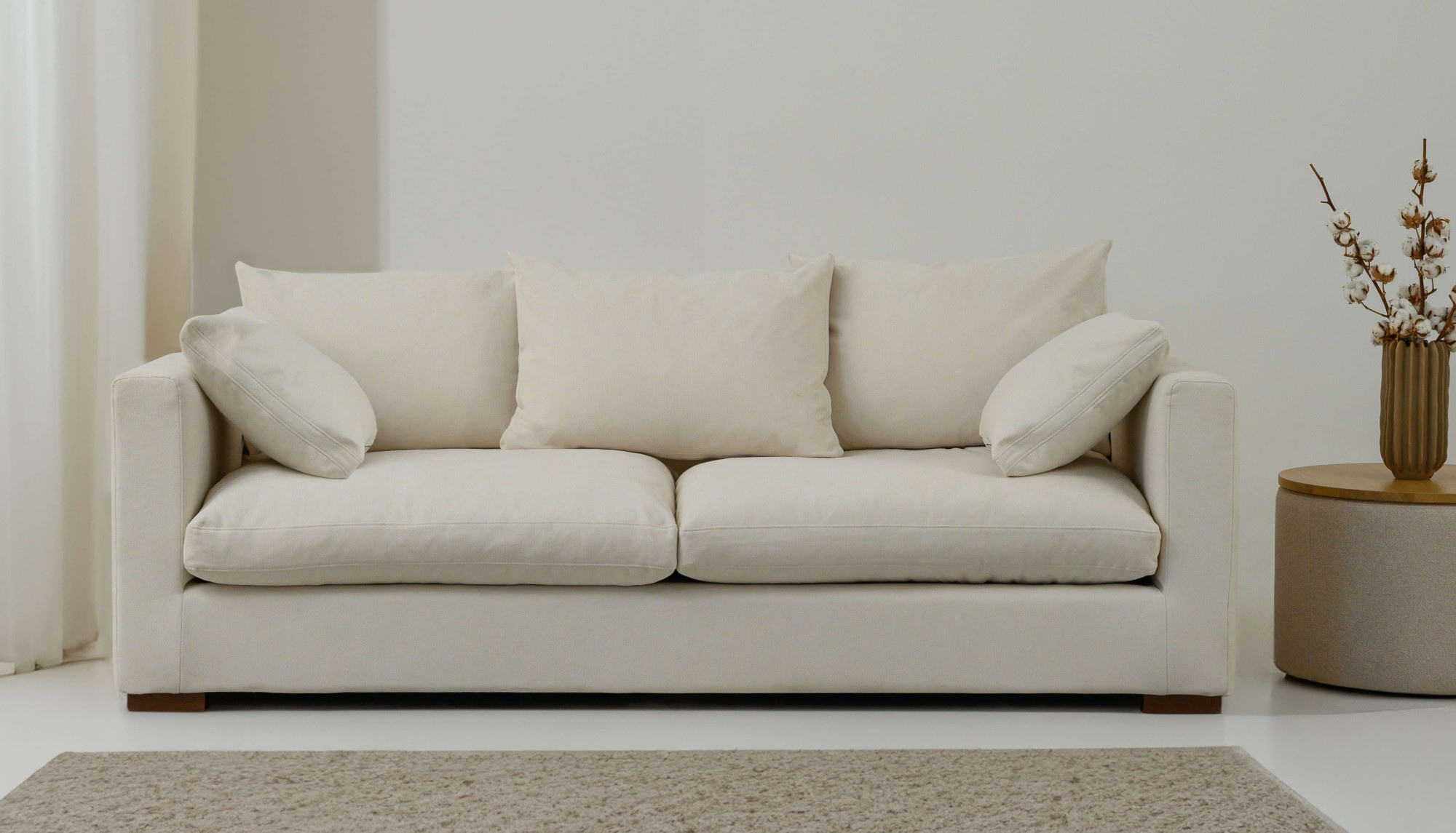 Image of Home affaire 2,5-Sitzer "Comfy" extra weich und kuschelig, Füllung mit Federn und Daunen