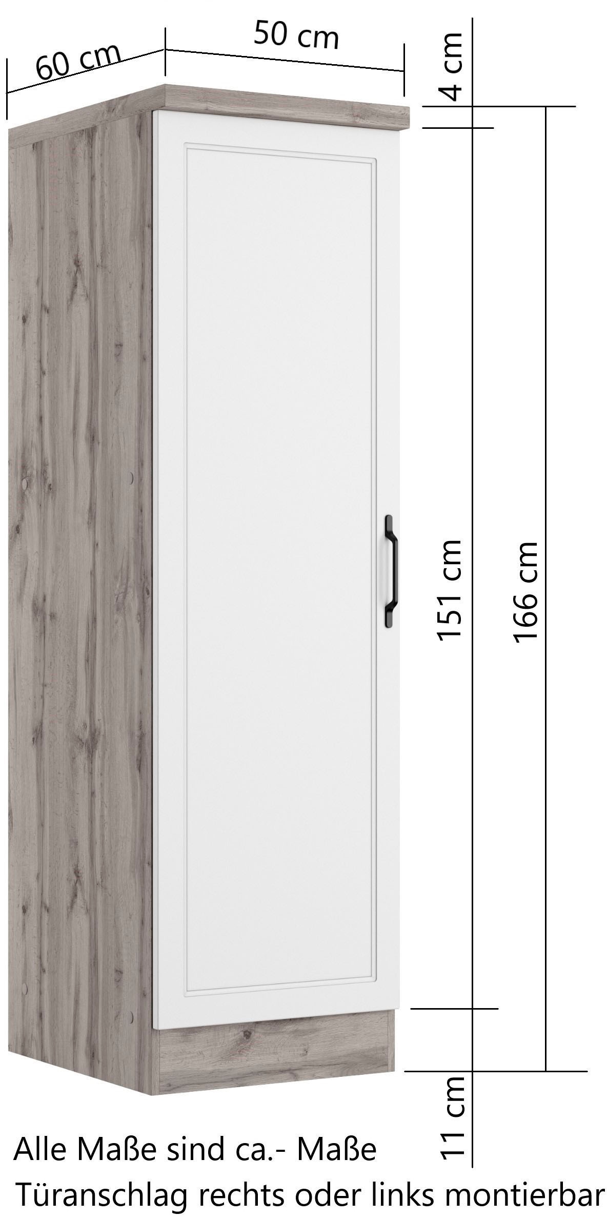 KOCHSTATION Vorratsschrank »KS-Lana« Breite 50 cm