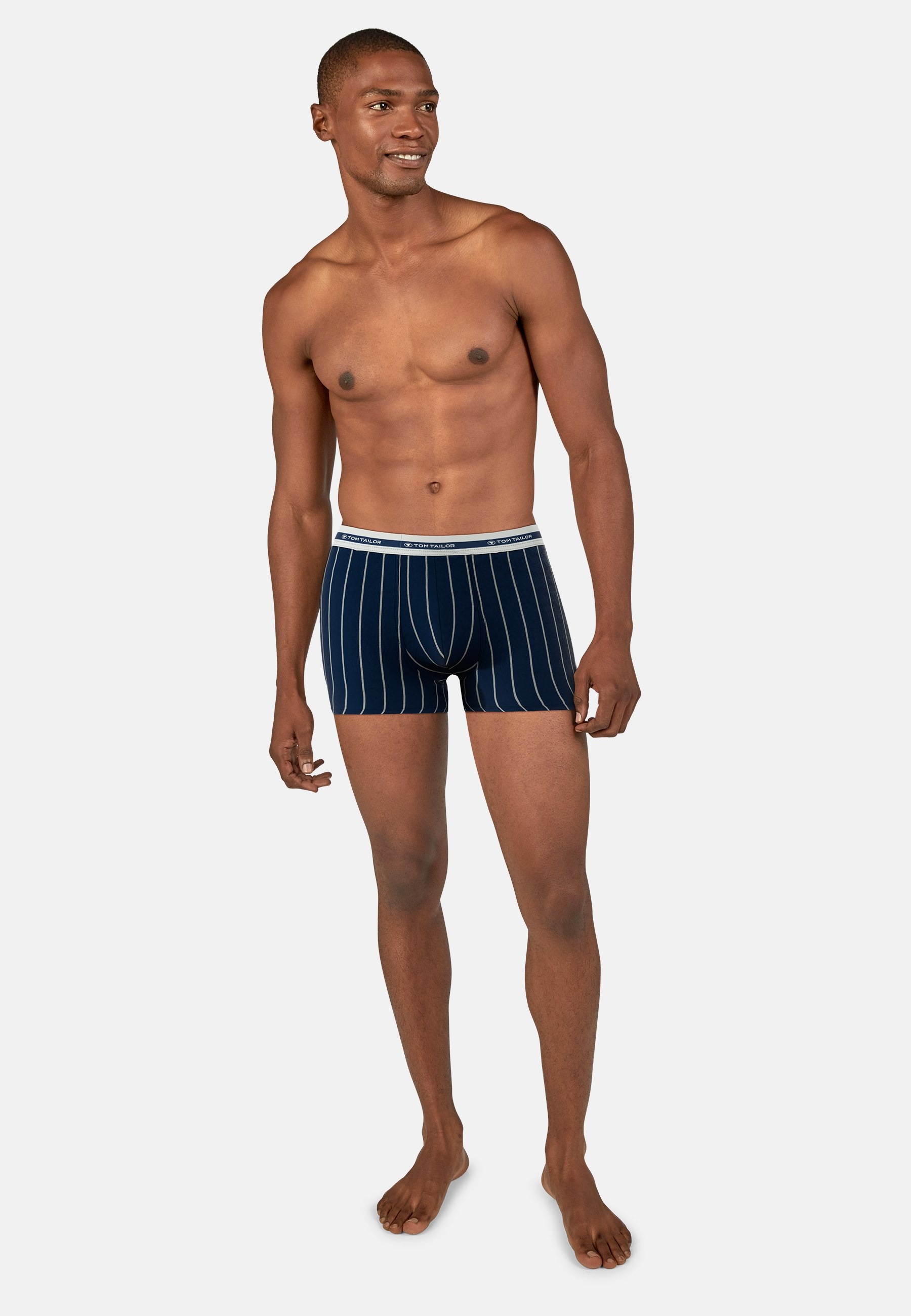 TOM TAILOR Lange Unterhose »Kentucky«, (2 St.), mit dezentem Logobund
