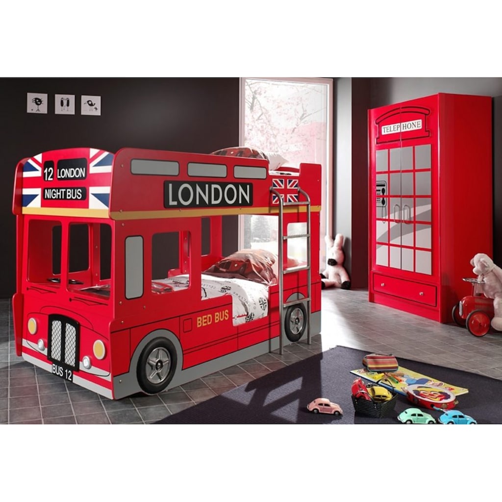 Vipack Kleiderschrank »London, Kinderkleiderschrank«