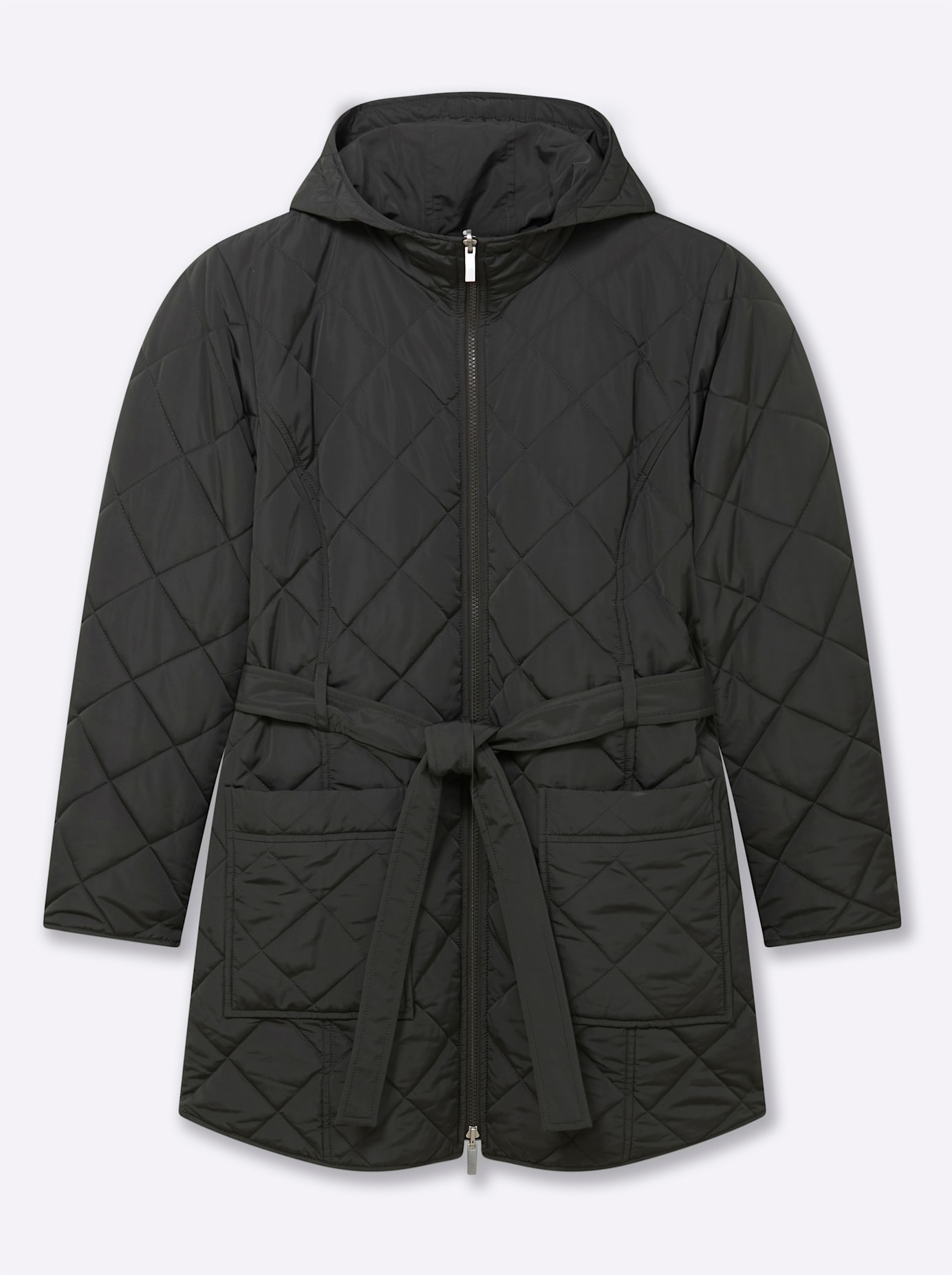 Sheego Veste réversible mit Kapuze