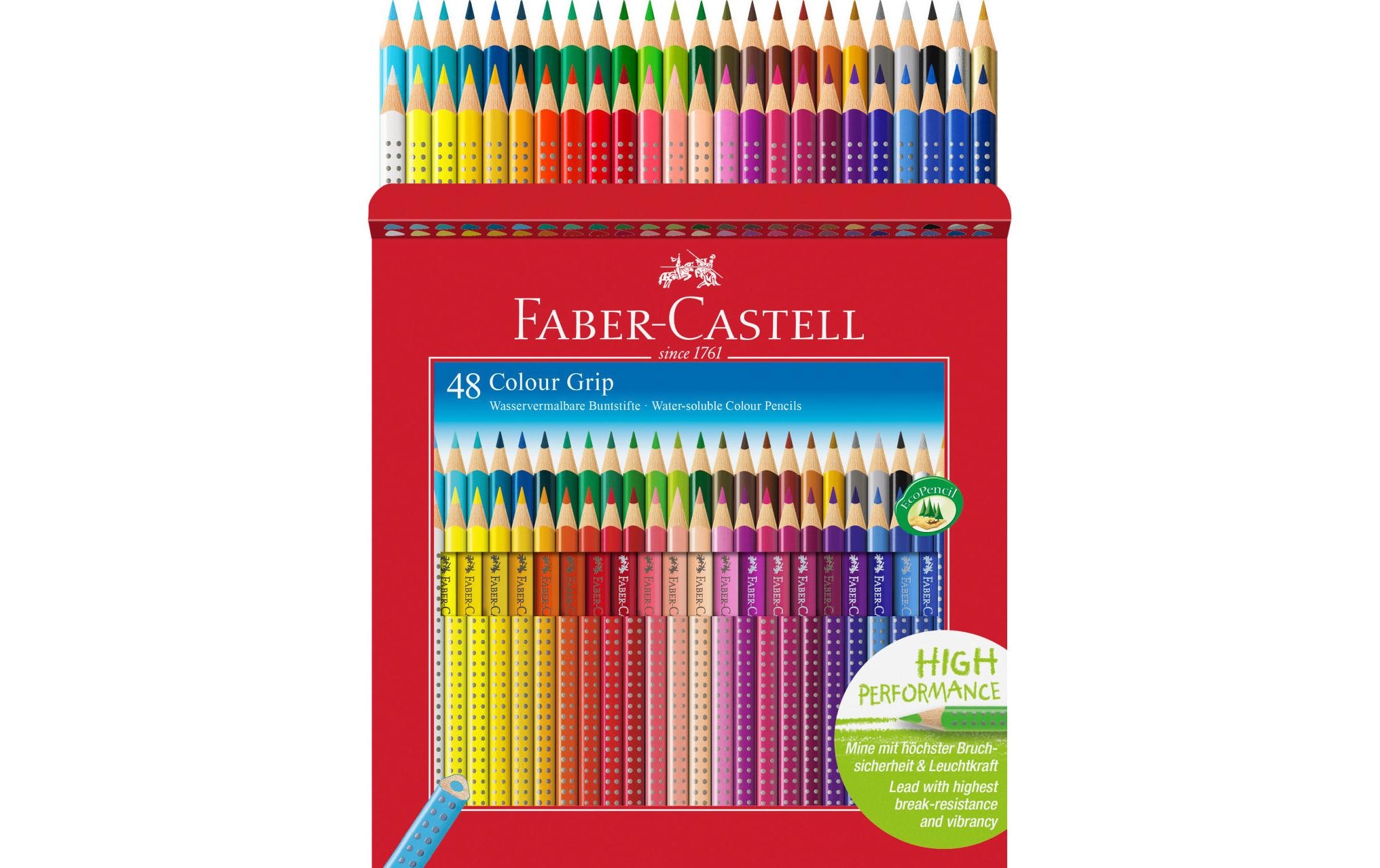 Faber-Castell Buntstift »Colour Gri«, Wasservermalbar