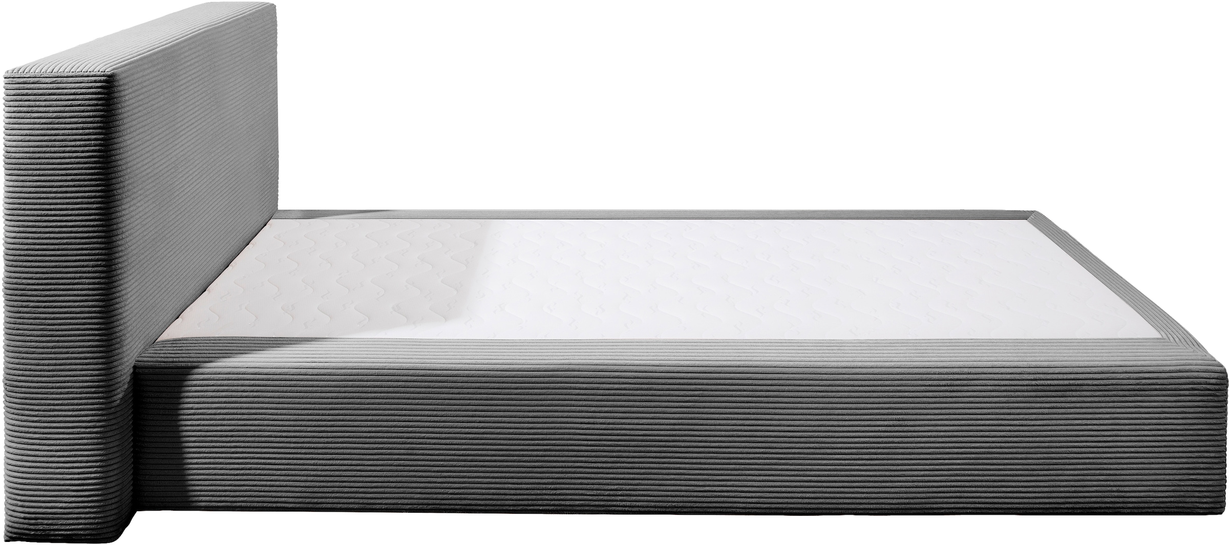 Home affaire Lit boxspring »Åby« In Cord Bezug, wahlweise mit und ohne Matrazte erhältlich