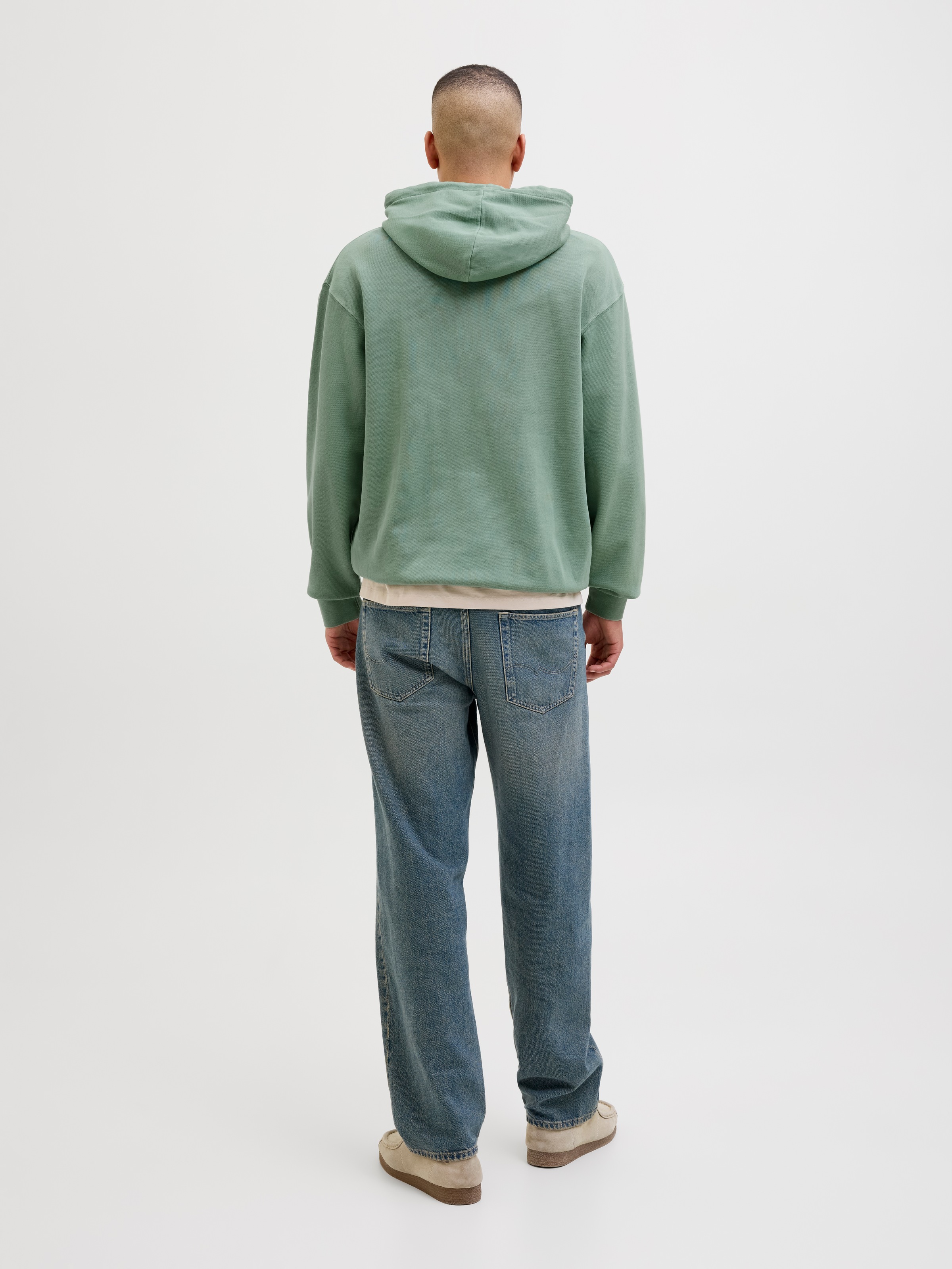 Jack & Jones Kapuzensweatshirt »JJECHARGE FADED SWEAT HOOD NOOS«, mit Kapuze