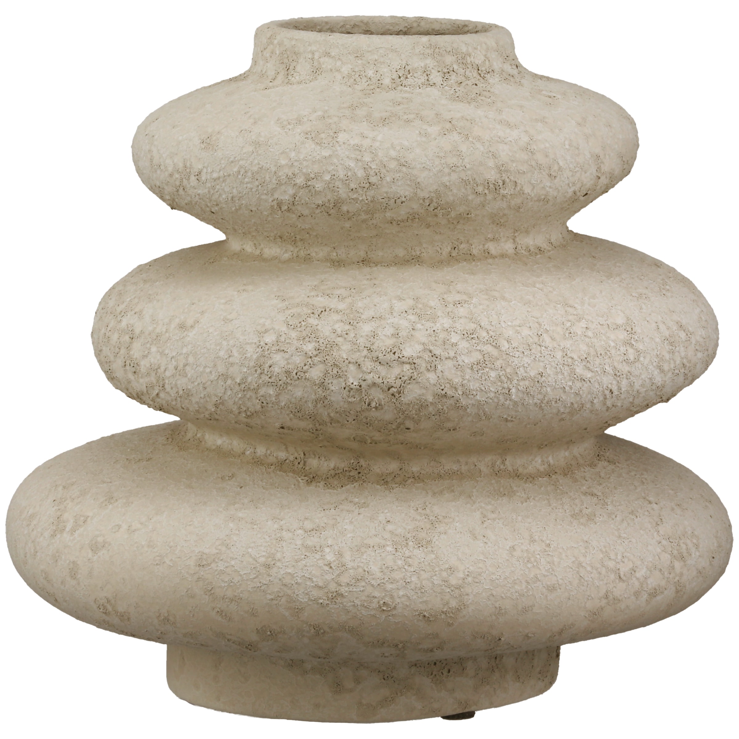 homsy by Ana Johnson Vase de table »Floriva, 21x20cm, strukturierte, matte Oberfläche« hochwertige Keramik aus einer traditionellen Manufaktur,Made in Europe