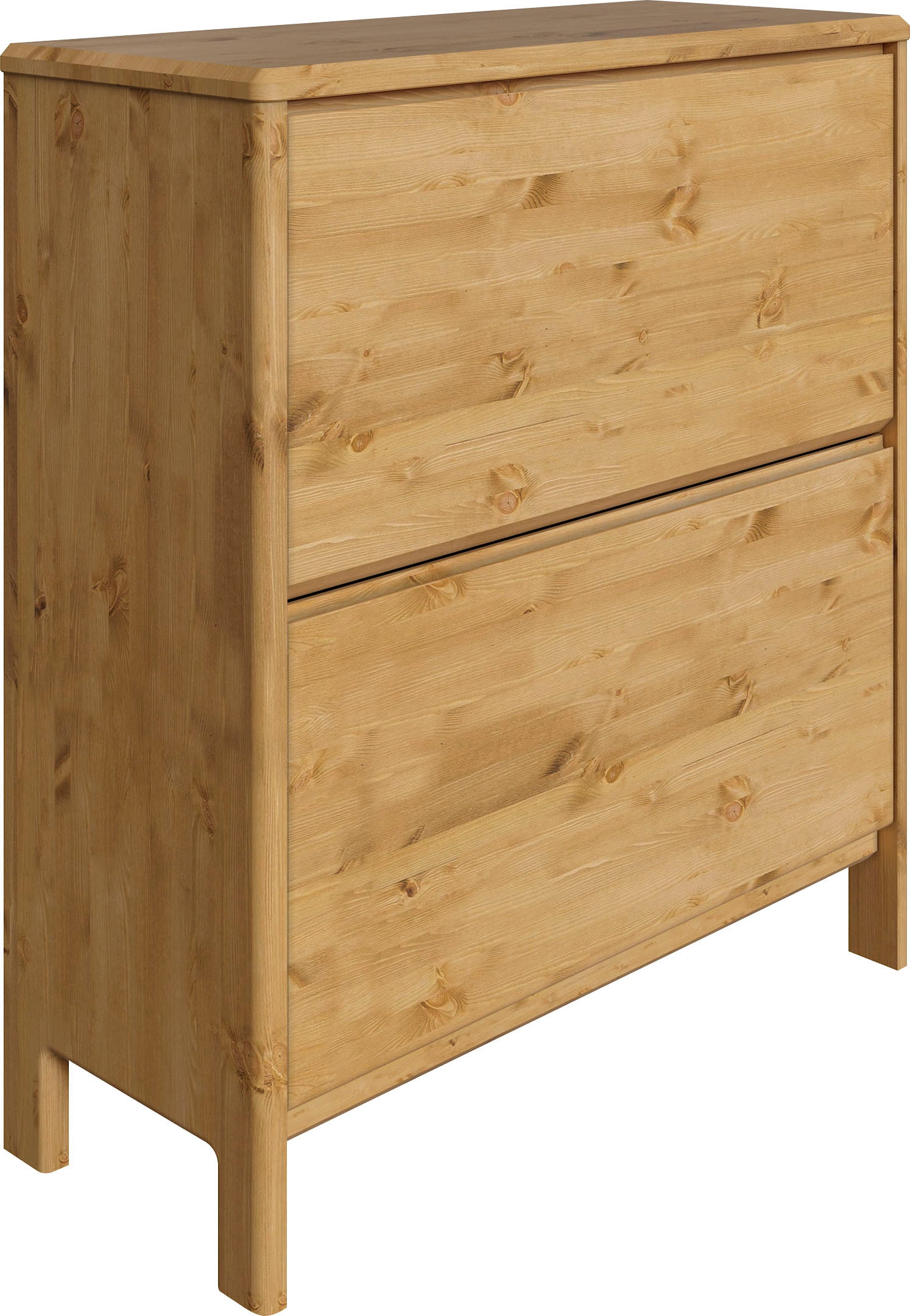 Home affaire Schuhschrank »Luven« FSC® zertifiziertes Massivholz, mit 2 Klappen