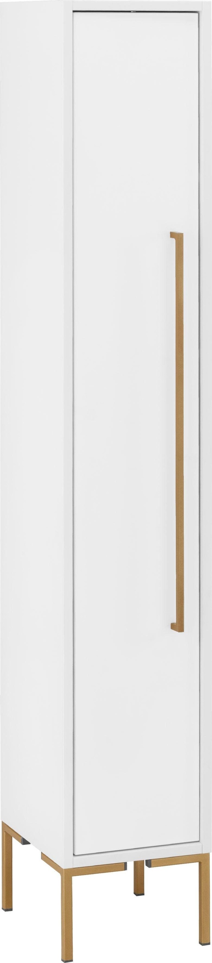Image of Leonique Midischrank »Marceau«, mit Soft-Close-Funktion und goldfarbenen Metallelementen bei Ackermann Versand Schweiz
