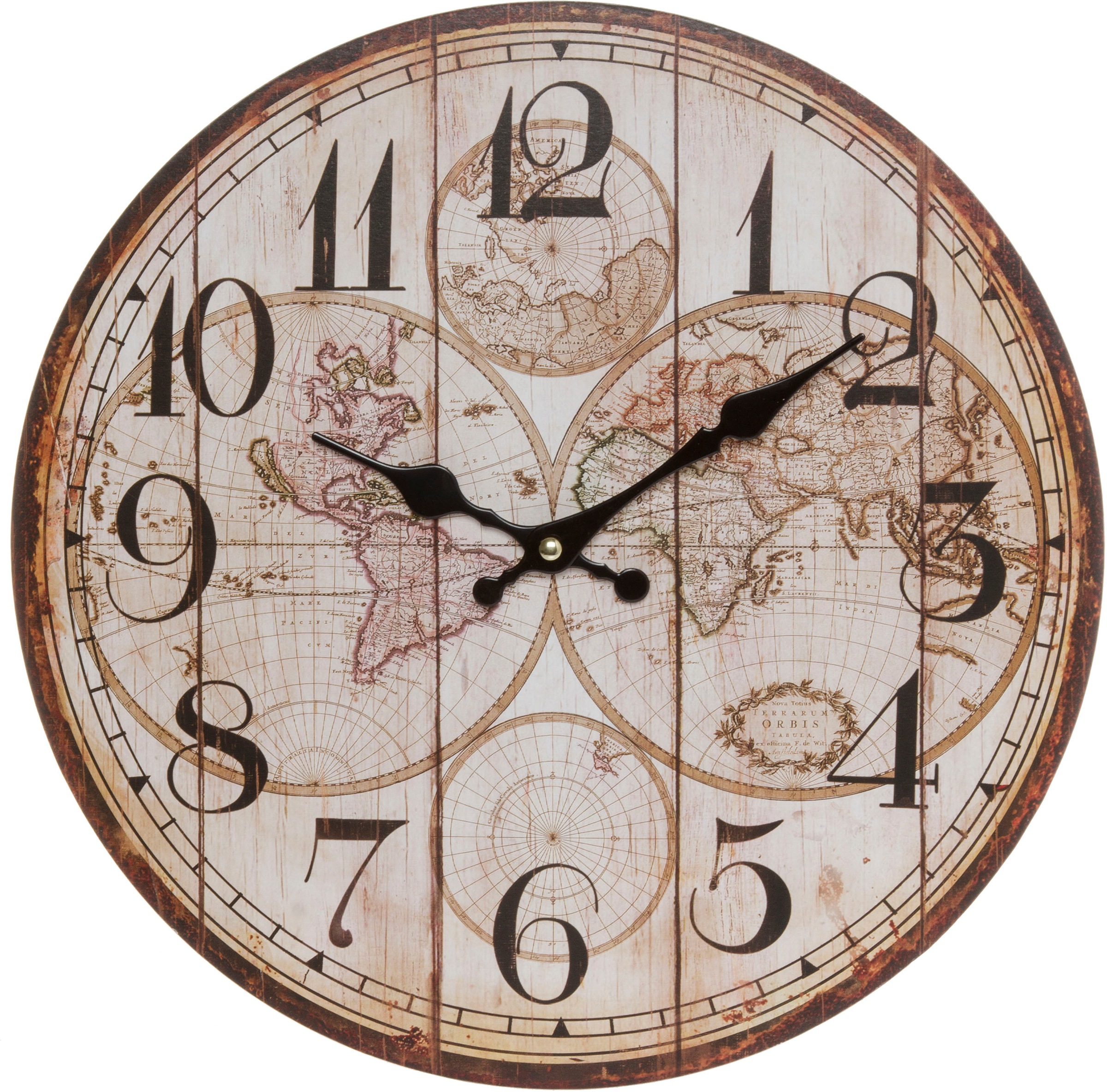 Image of Myflair Möbel & Accessoires Wanduhr »"Welf"«, weiss, rund, dekorativ in Küche & Wohnzimmer bei Ackermann Versand Schweiz