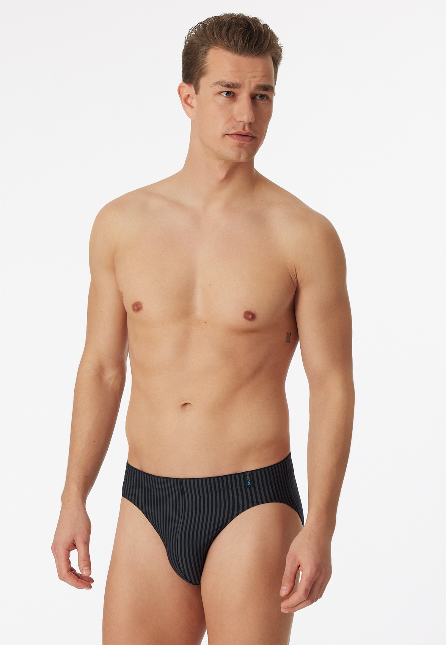 Schiesser Minislip »Long Life Soft« gestreift, ohne Eingriff, optimales Feuchtigkeitsmanagement